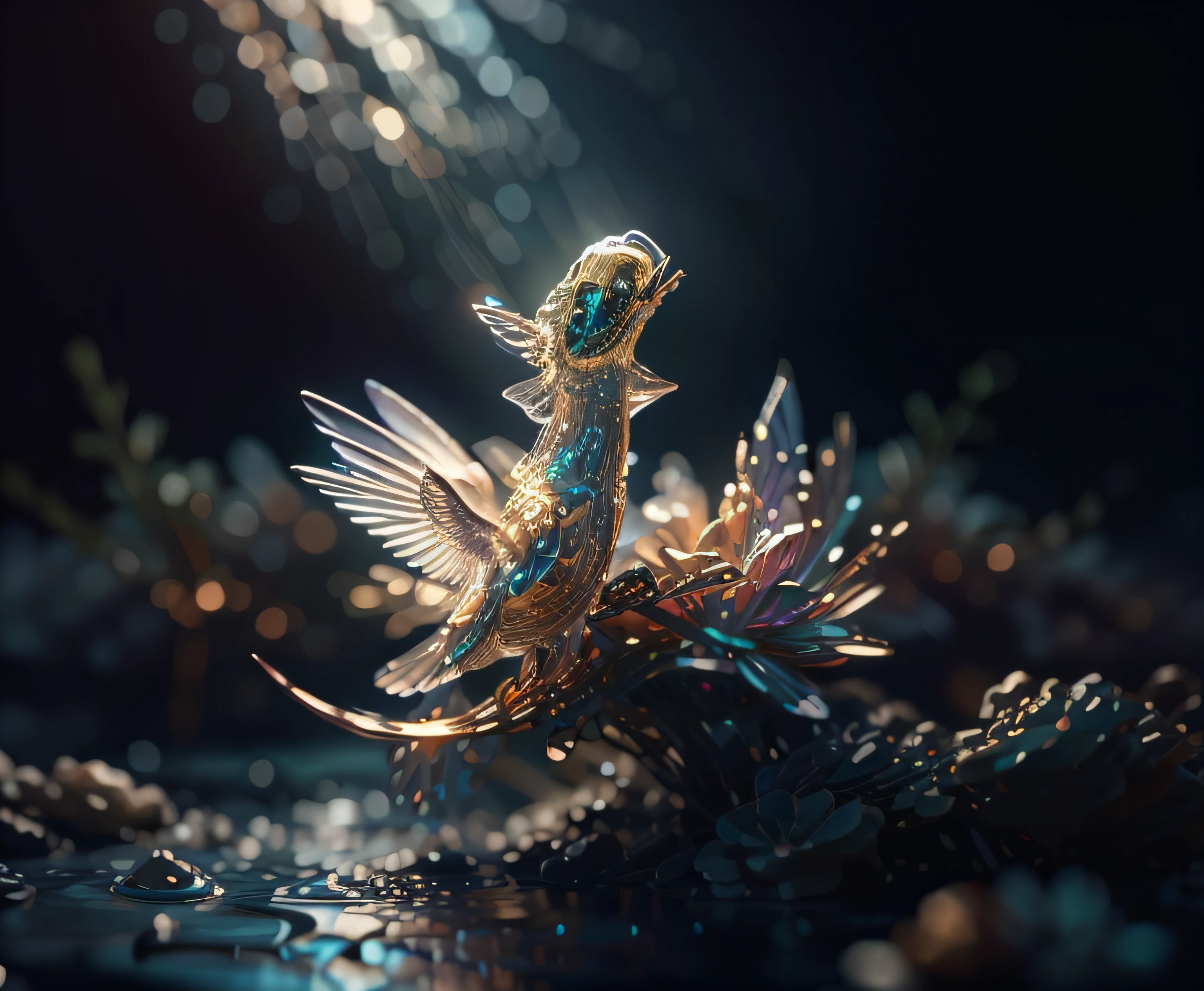 Masterpiece, Best quality, (Ivory white:1),Type art,water flowing,Water quality sense , heavily stylized, 4K, unreal engine 5 render,