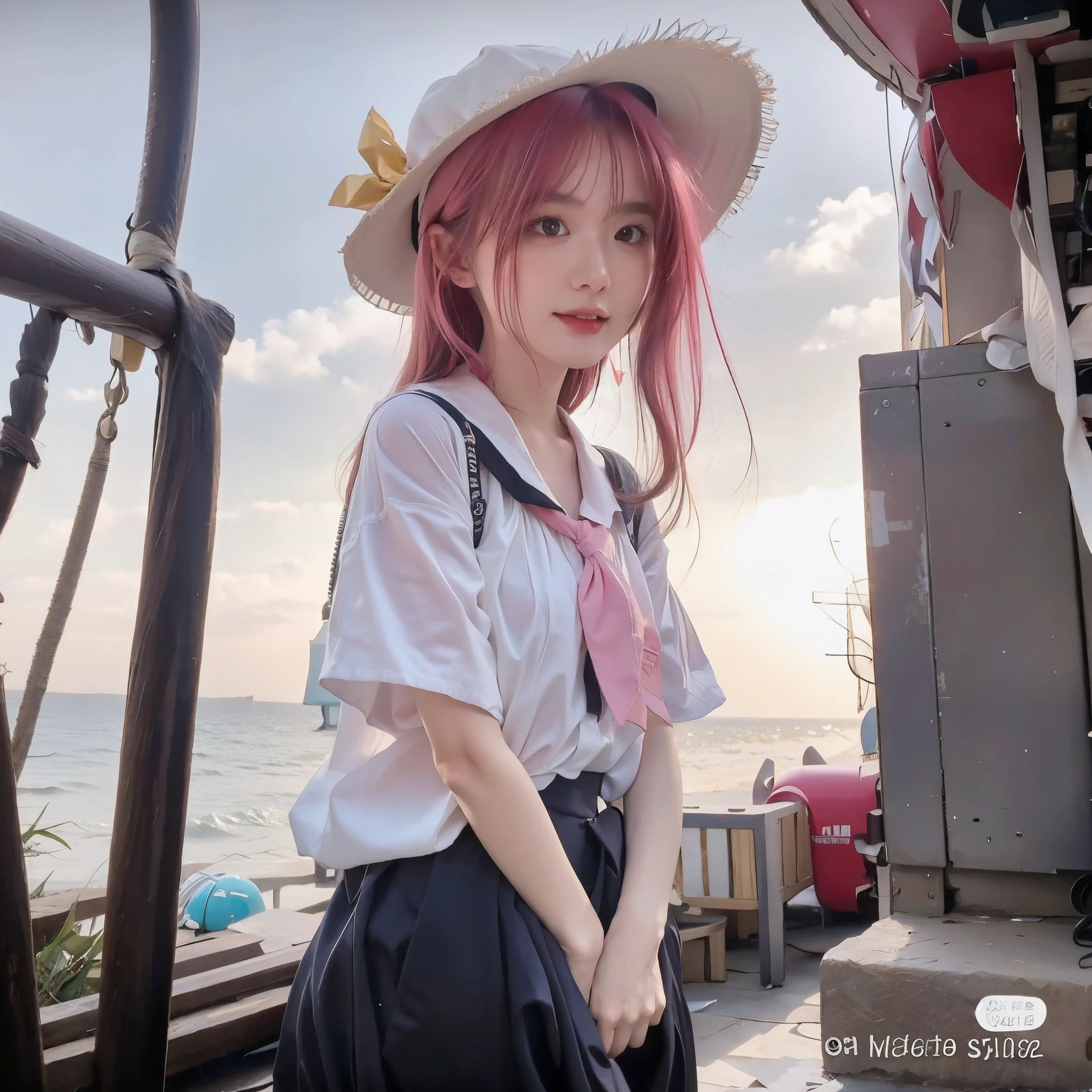 Best quality at best,tmasterpiece,超高分辨率,Textured skin,The is very detailed,awardwinning,high detal,(realisticlying:1.4),teens girl,Juvenile,Clear eyes,looks into camera,Pupil correction,A detailed eye,Precise eye structure,Clear faces,Accurate hand structure,Accurate hands