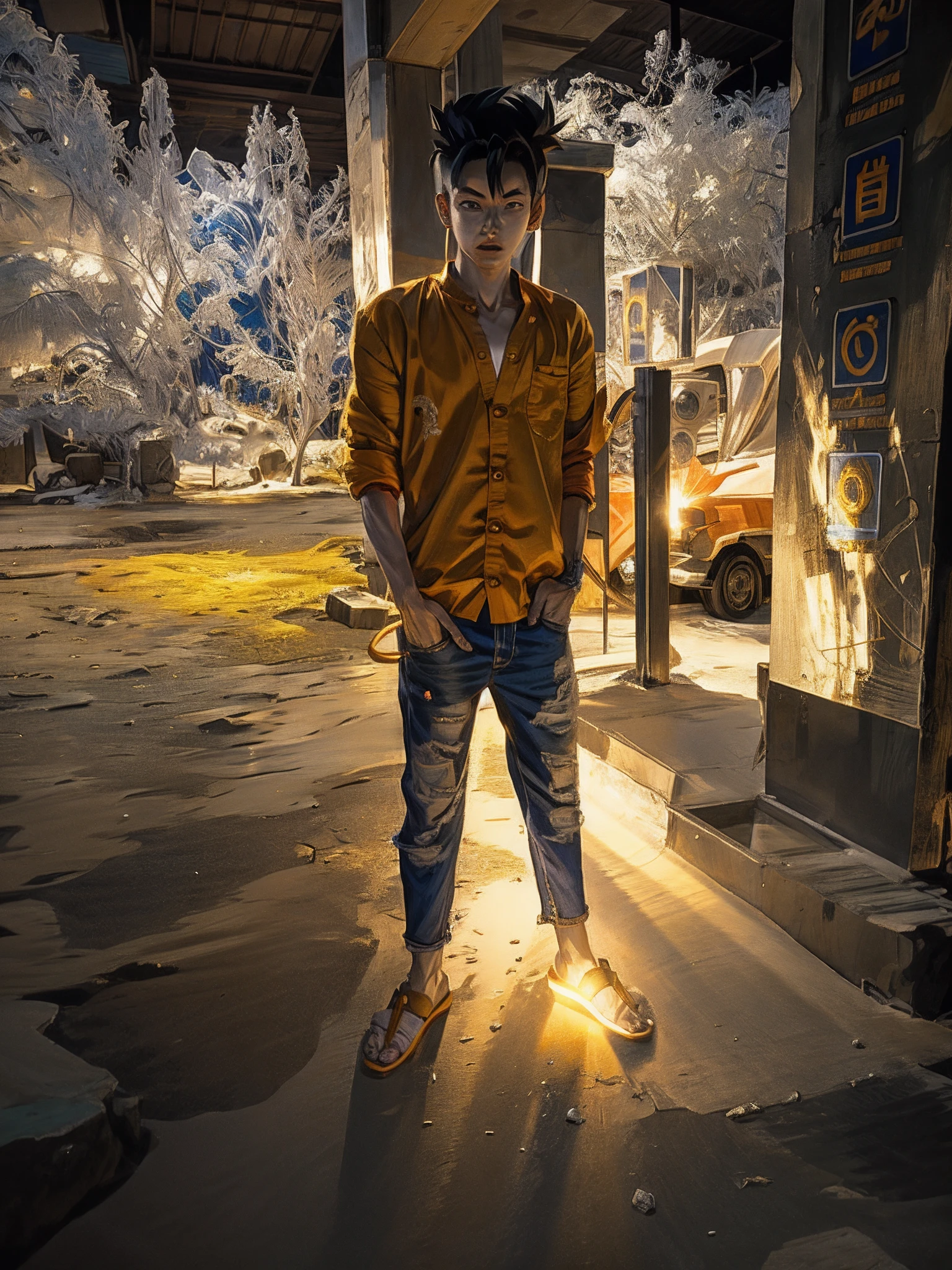 Goku Shenlong my real face