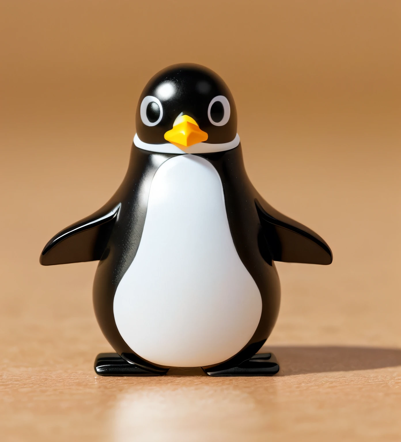 PopMart blind box IP,Chinese zodiac,Super cute boy dressed in penguin shape,Technology elements,Stylish clothes,Streamline 3D/C4D production:8K HD quality/illuminating/Ultra-detailed lens depiction1.5,flawless perfection,Chibi background/SENSE OF CINEMA。