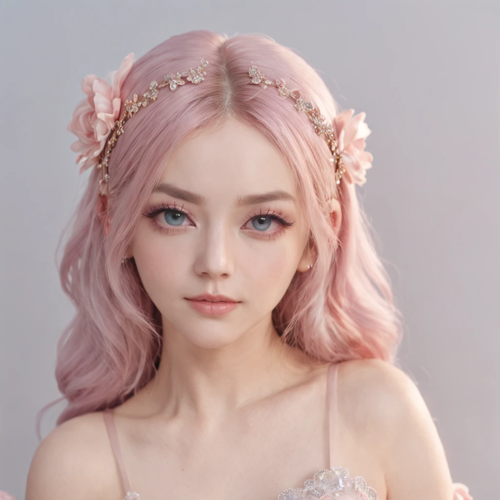 (Best quality:1.3),4K,8K,8K portrait,16 k,(masutepiece:1.2),1girl in,Solo,(Maximalism:1.5),opals,ultra - detailed,absurderes,(Very detailed beautiful face and eyes:1.3), (Beautiful hair details:1.3),Delicate composition, (full bodyesbian:1.5),(full-length figure:1.5), Super cute girl,(Medium hair:1.4),Pink eyes,Light blue eyes,(Pink hair:1.2),(Light blue hair:1.4),(a playboy bunny:1.6),(Jewelry hair accessories:1.3), (jewelry eyes:1.3),(eyeslashes:1.2),(symbol in eyes:1.3),(A high resolution, Twinkle,glitters,Lens flare,light particules,Shining:1.3),(Cute:1.5)