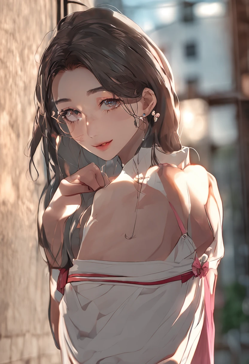 ((Best Quality, 8K, Masterpiece: 1.3)), 1girl, Slim Abs Beauty: 1.3, (Casual hairstyle, Big breasts: 1.2), Bikini: 1.1, Super fine face, Delicate eyes, Double eyelids, smile, home