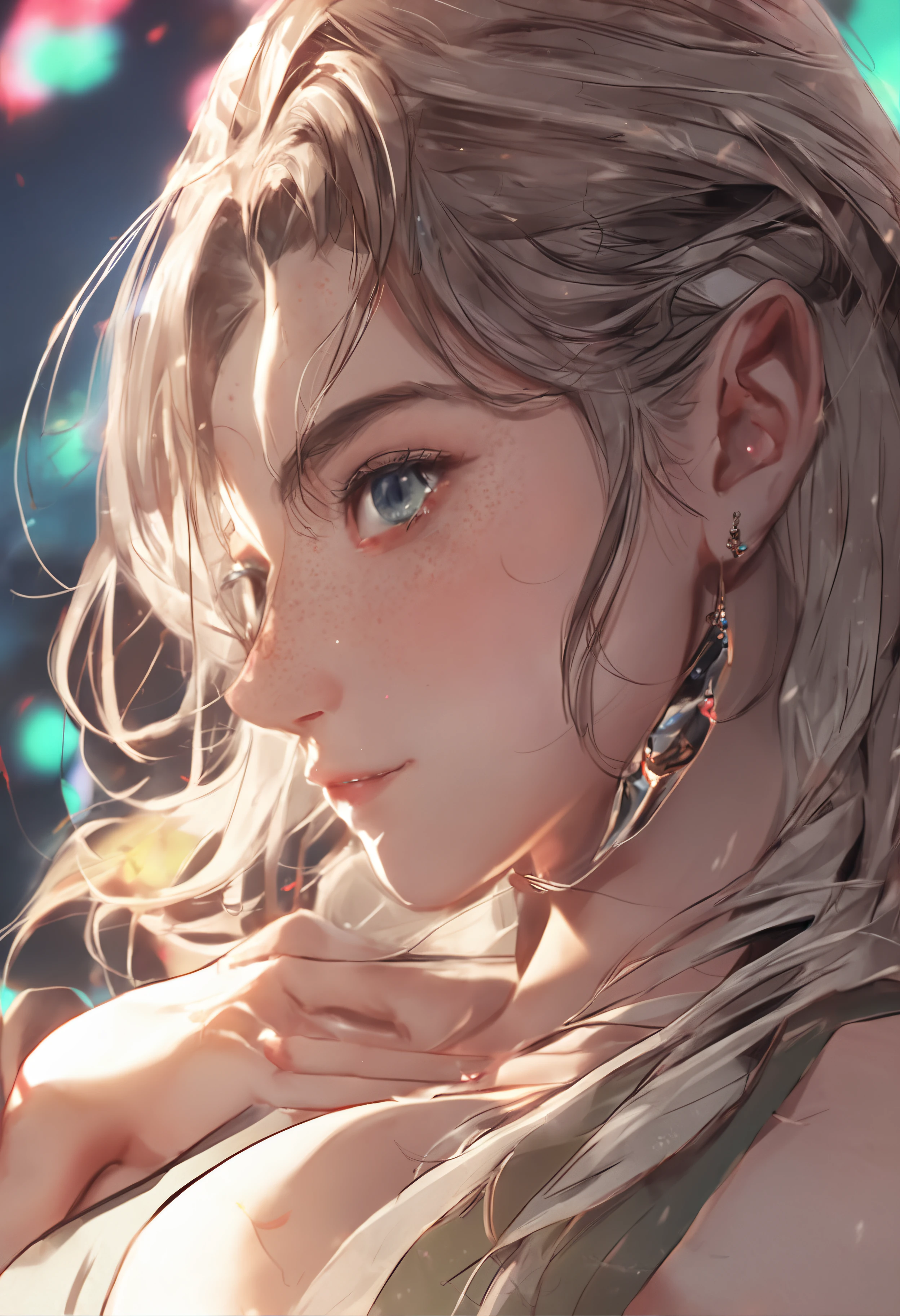 ((Best Quality, 8K, Masterpiece: 1.3)), 1girl, Slim Abs Beauty: 1.3, (Casual hairstyle, Big breasts: 1.2), Bikini: 1.1, Super fine face, Delicate eyes, Double eyelids, smile, home