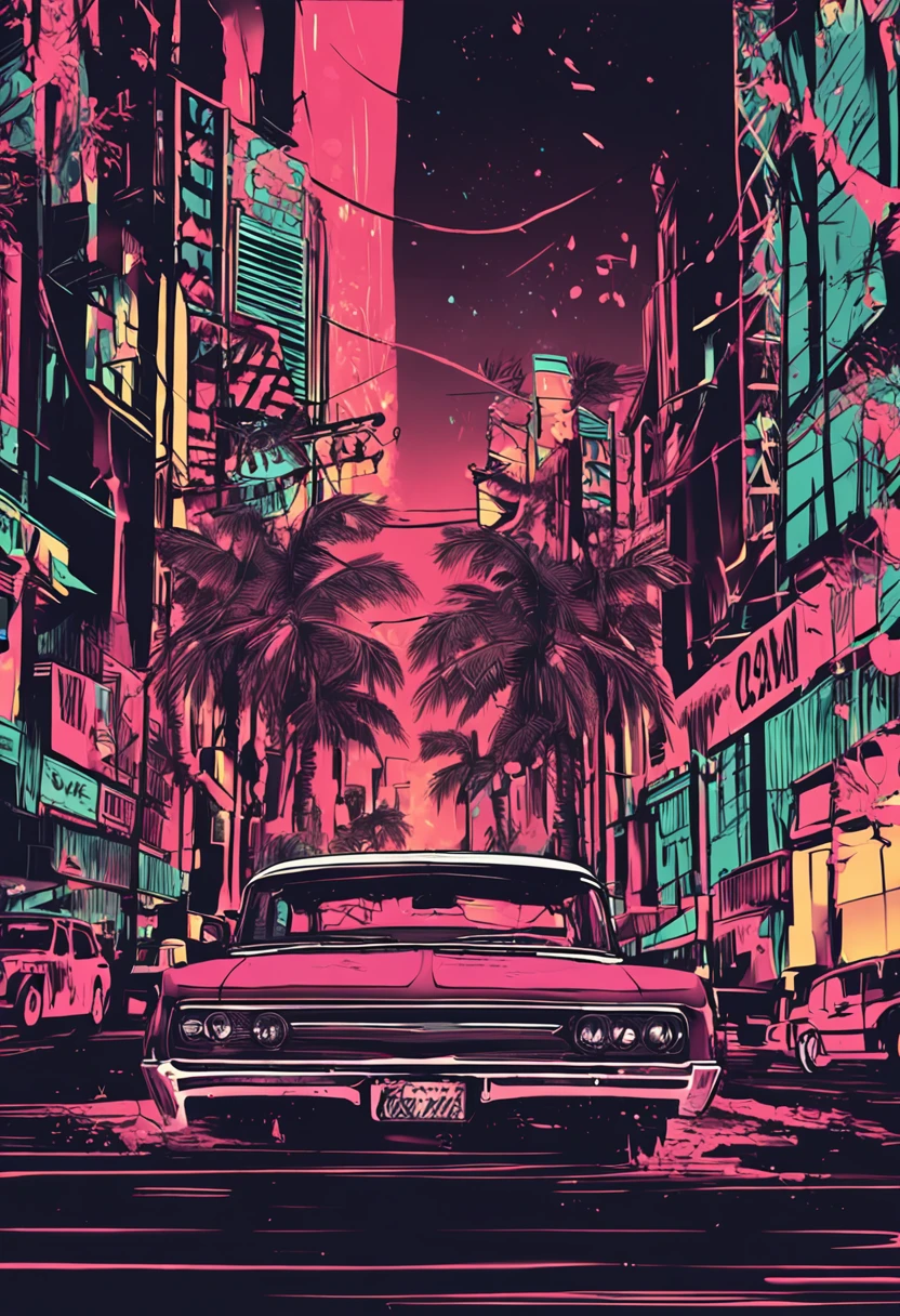Background with,Sin City,darkly,karo,sparkler,