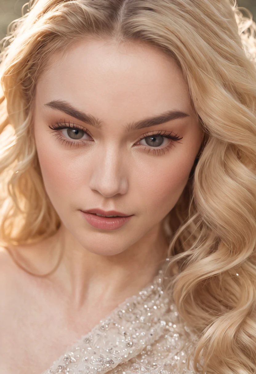 A beautiful girl lifting her skirt up, (erotic face:Florence Pugh:0.2), (high detailed skin), (high detail face), (very long curly blonde hair), best quality, ultra high res, (photorealistic: 1.4), Raw photo, by Ellen von Unwerth, Nikon D850, backlight, rimlighting, from behind, bending over