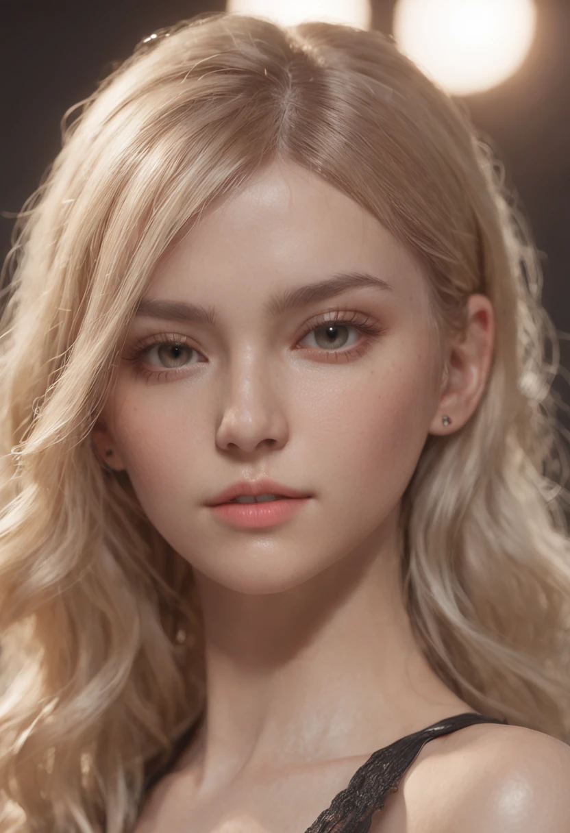 p-quality、8K Masterpiece、超A high resolution、(Photorealsitic:1.3)、Raw photo、女の子1人、20 year old Eastern European woman,ue,blonde hair、glowy skin、1 Cyberpunk Super Beauty、((super realistic details))、portlate、globalillumination、Shadow、octan render、8K、ultrasharp、(breast size:0.1)、Raw skin is exposed in cleavage、metals、cold color、、highly intricate detail、Realistic light、CGSoation Trends、Beautiful eyes、radiant eyes、Facing the camera、neon details