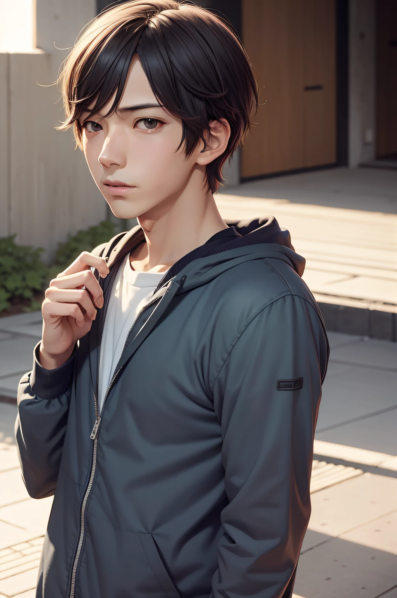 masutepiece, Best Quality, High quality, 1boy, Solo, Male Focus, Looking at Viewer, , , Yuuta_Kadowaki, ,