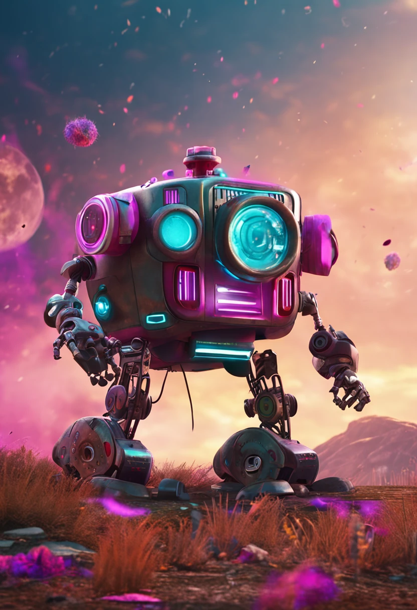 Cute and charismatic robot