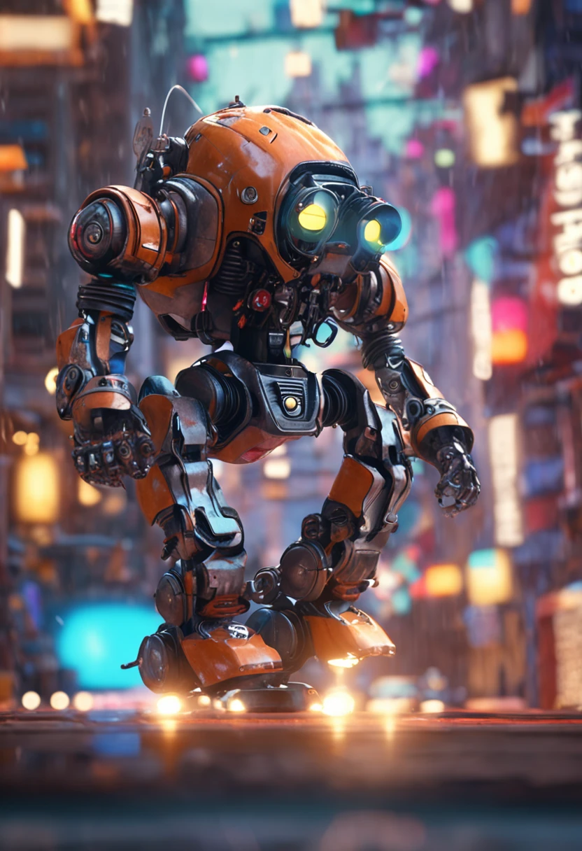 Cute and charismatic robot
