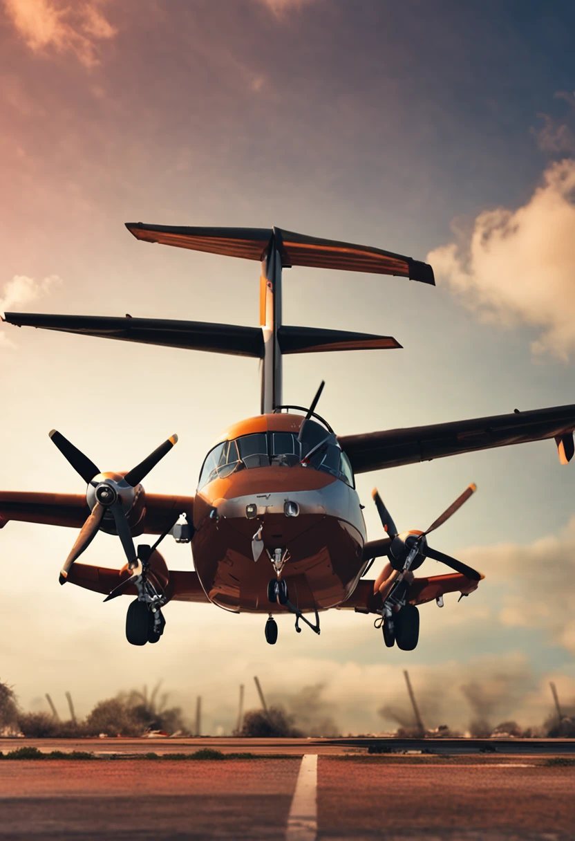 avião Fairchild FH-227D
