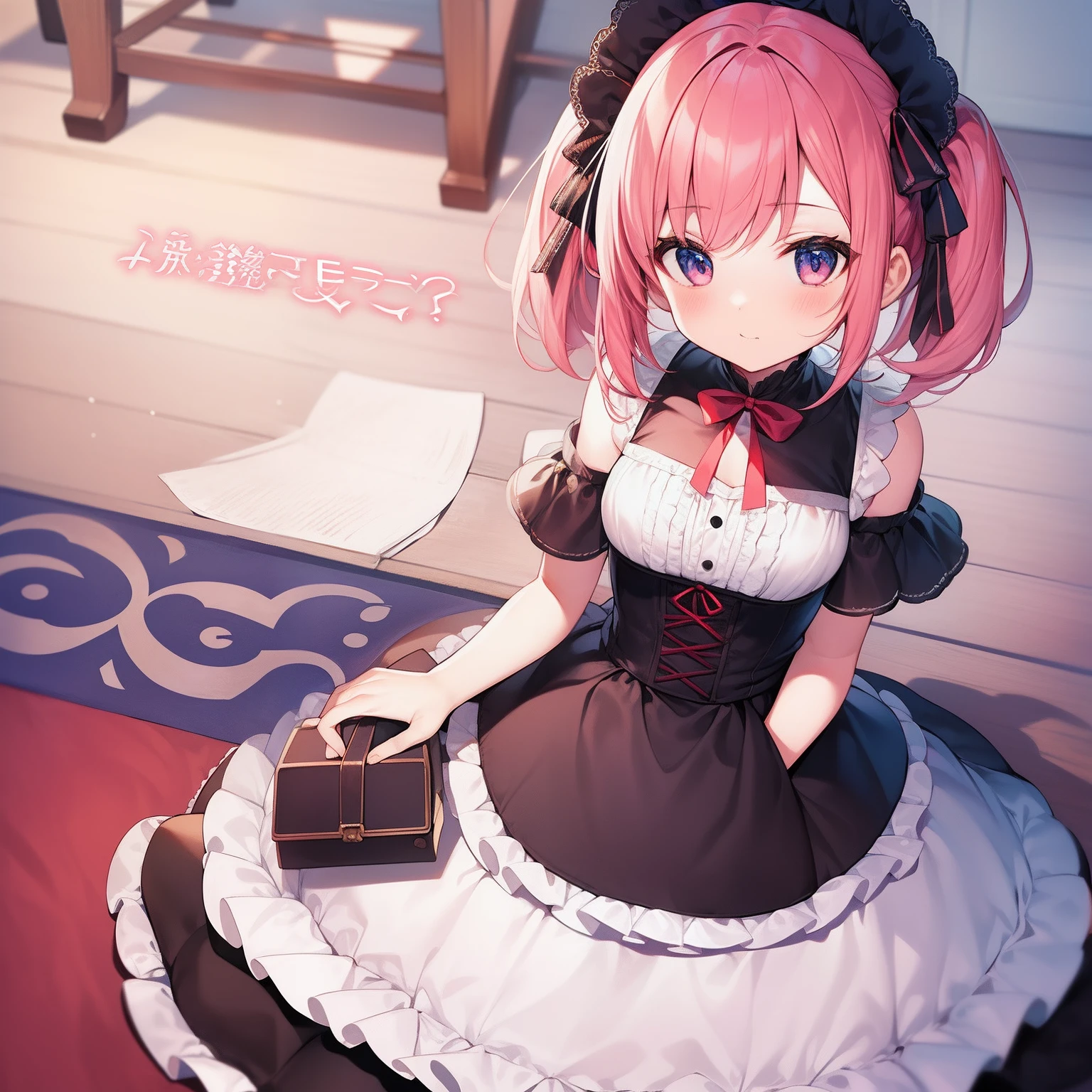 Bot SeaArt Txt2Img 10:21:01
(((master part, best quality))), 1girl, sozinho, kawaii, fofo, head shoot, Caudas duplas, cabelo rosa, Lolita Doce, lolita moda, vestido rosa, sorrir
