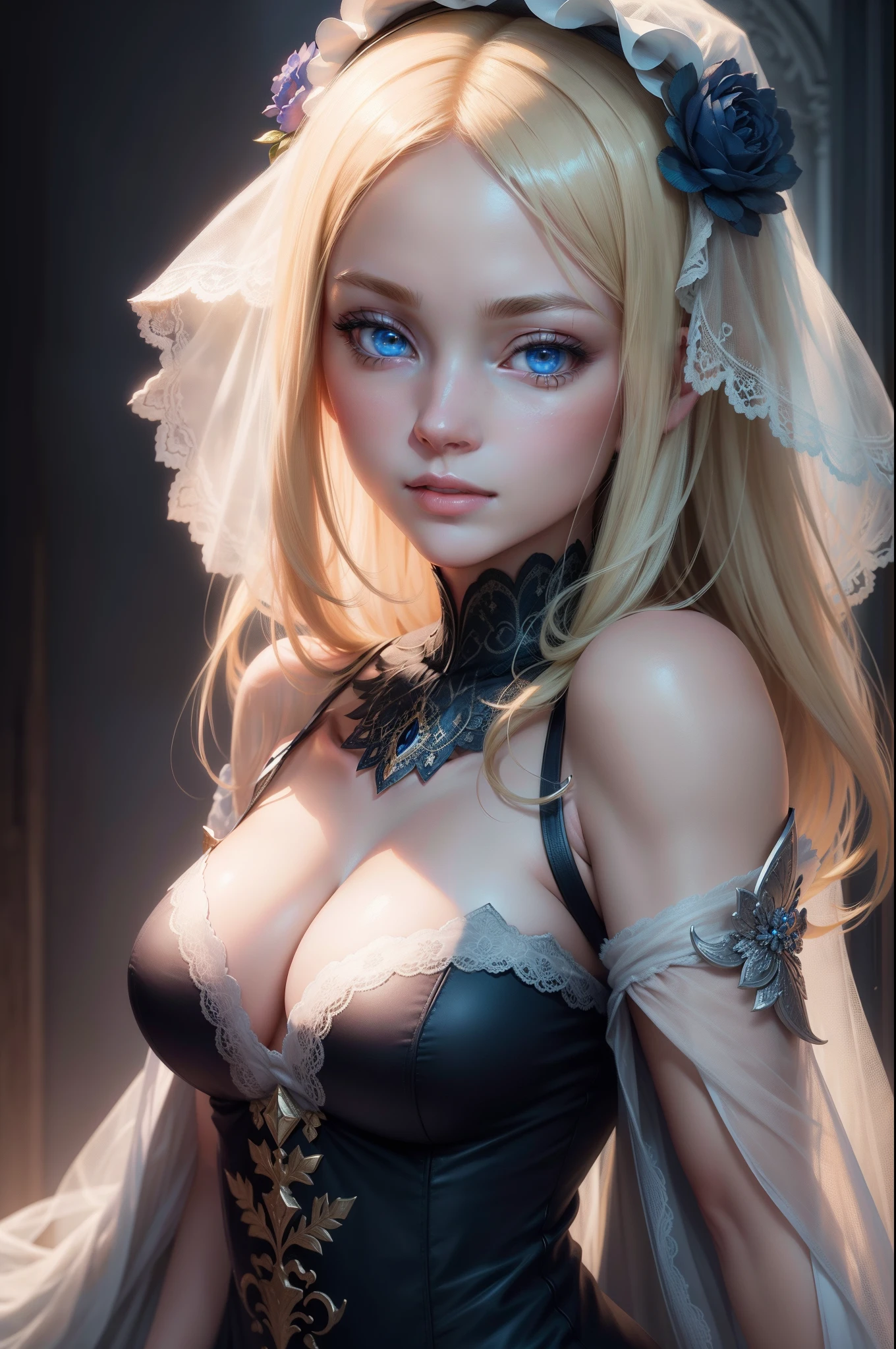 Blonde woman with blue eyes and veil on head、Soft portrait shots 8 k、Photorealistic beautiful face、8K portrait rendering、Realistic beautiful face、beautiful realistic face、photorealistic anime girl render、hyperrealistic beautiful face、8K realistic digital art、realistic digital art 4k、realistic digital art 4 k、very realistic digital art,{{{{full bodyesbian}}}},{dynamic angle upper body,
dynamic angle from above,
dynamic angle from behind,
dynamic angle full body,
dynamic angle from below,
dynamic angle close-up,
dynamic angle wide shot