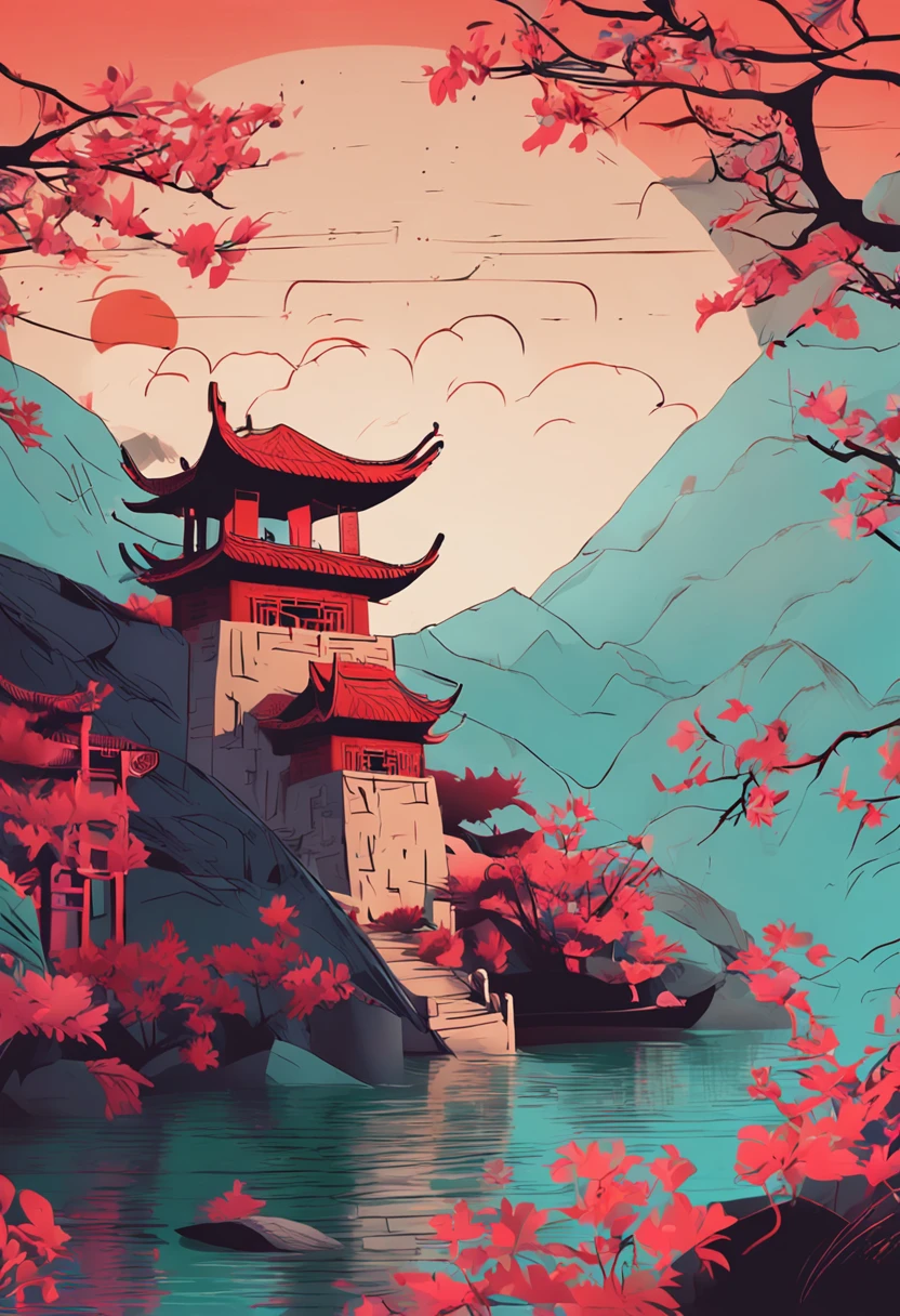 Chinese ethnic style,Box,Simple