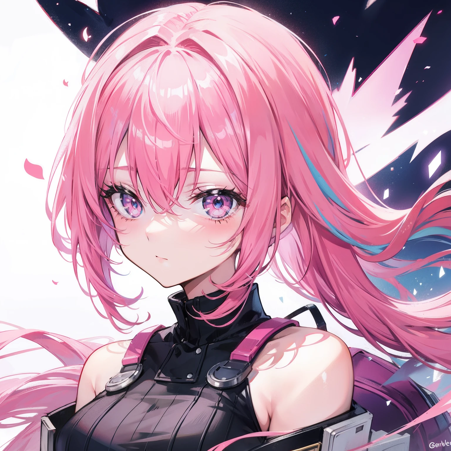 Pink hair