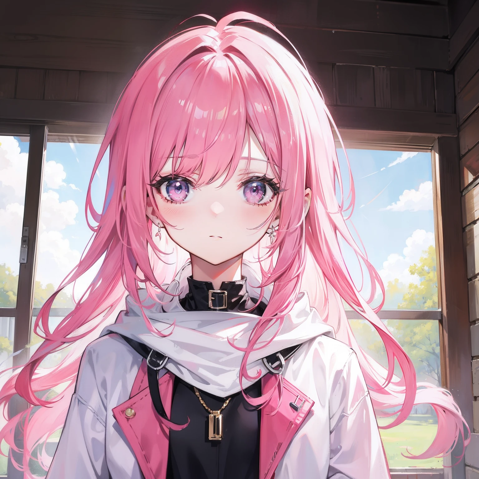 Pink hair