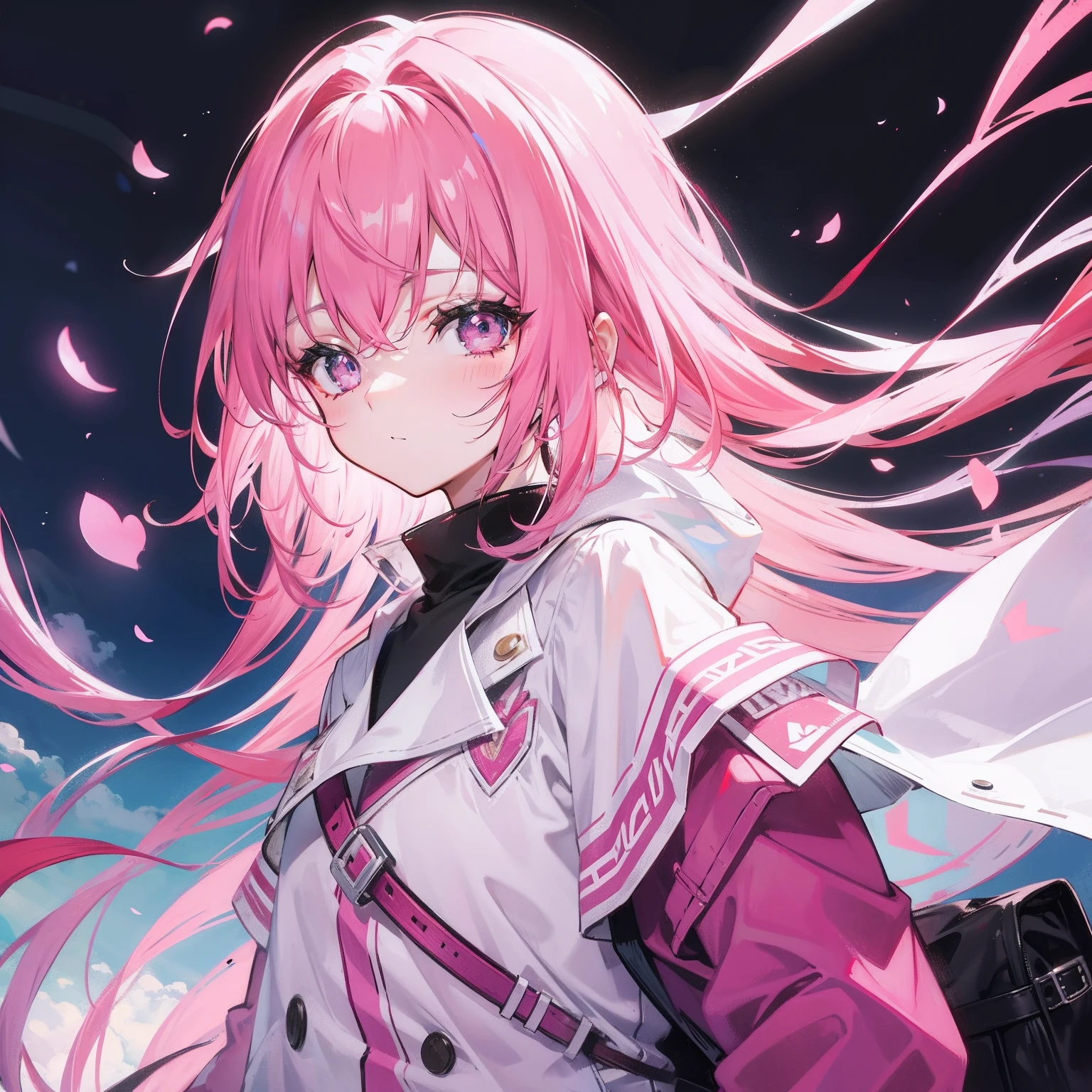 Pink hair
