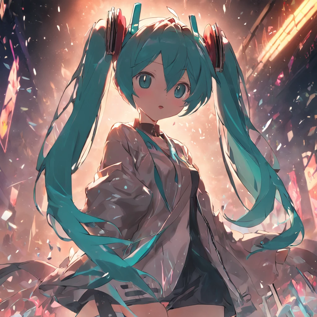 Big breasts Hatsune Miku,rabbitears,Hetu