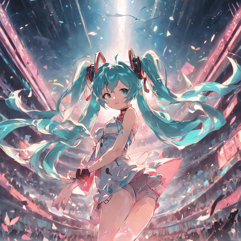 Big breasts Hatsune Miku，rabbitears，Color map