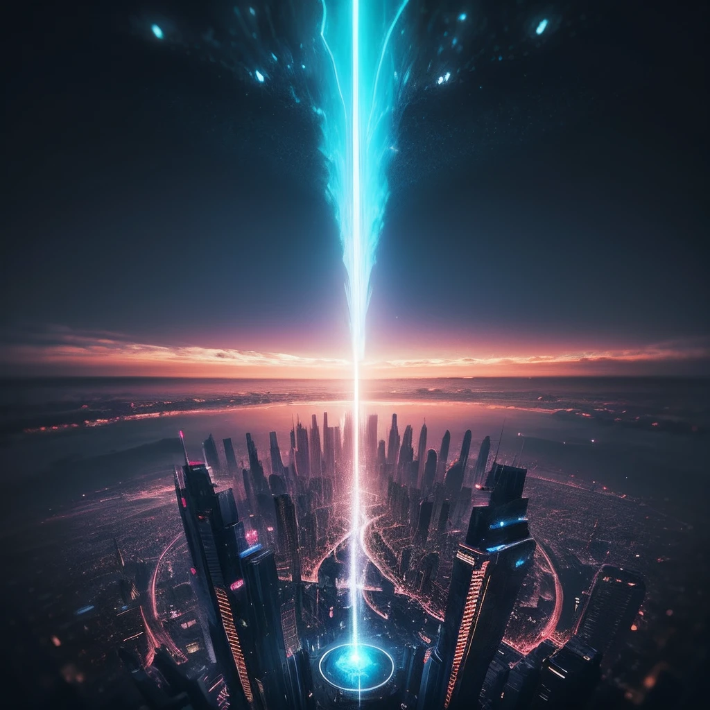 Futuristic cities、
