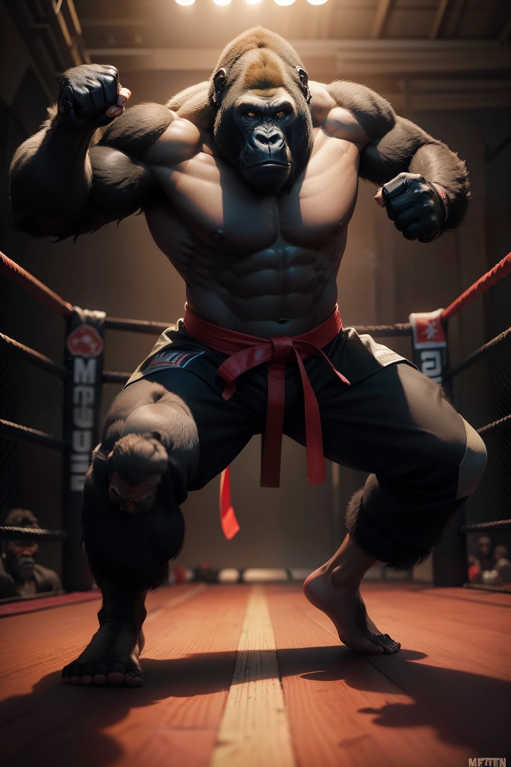 Gorilla Martial Artist、mma、Immersive、One-on-one battles