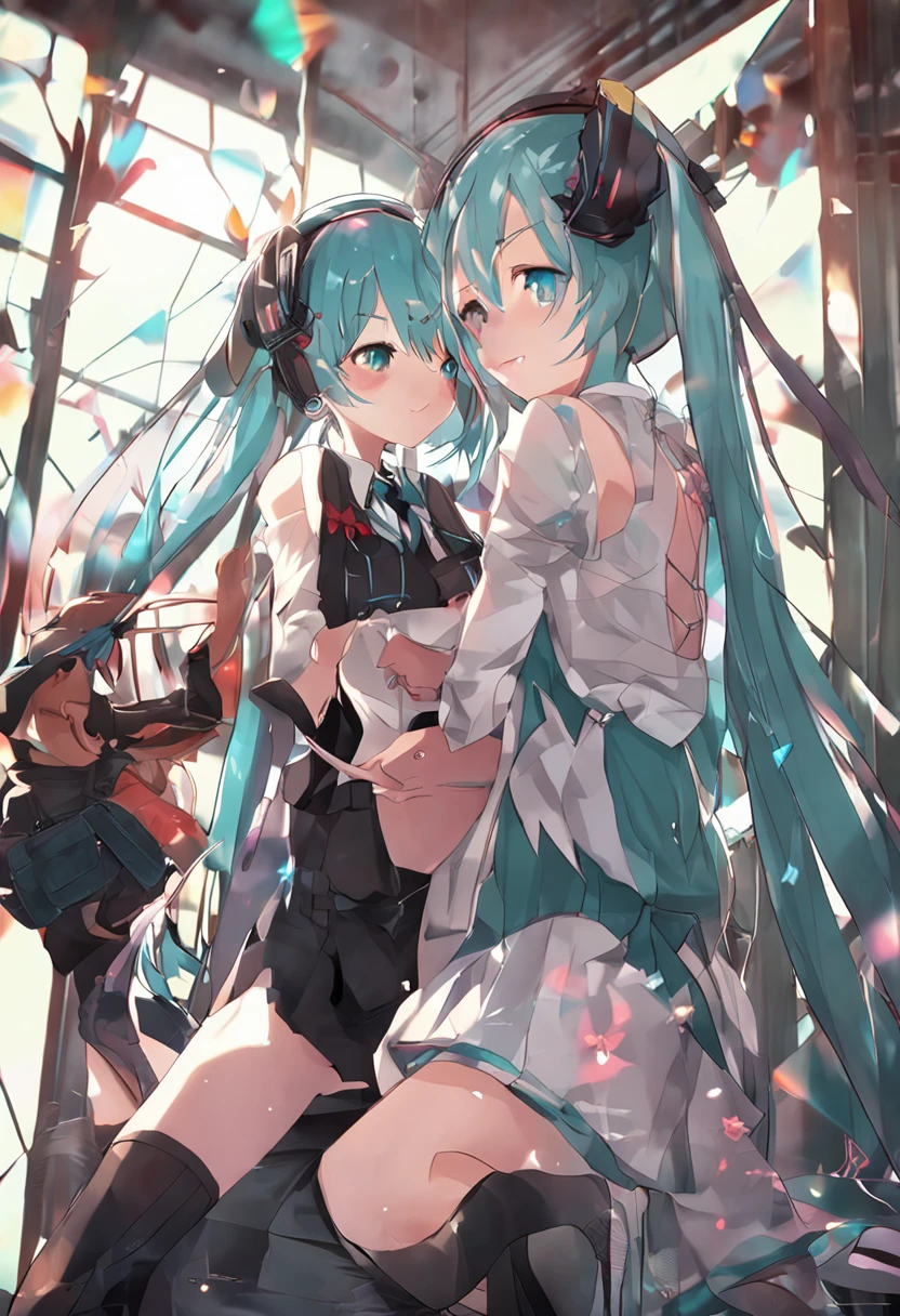 femele、pupils、miku hatsune