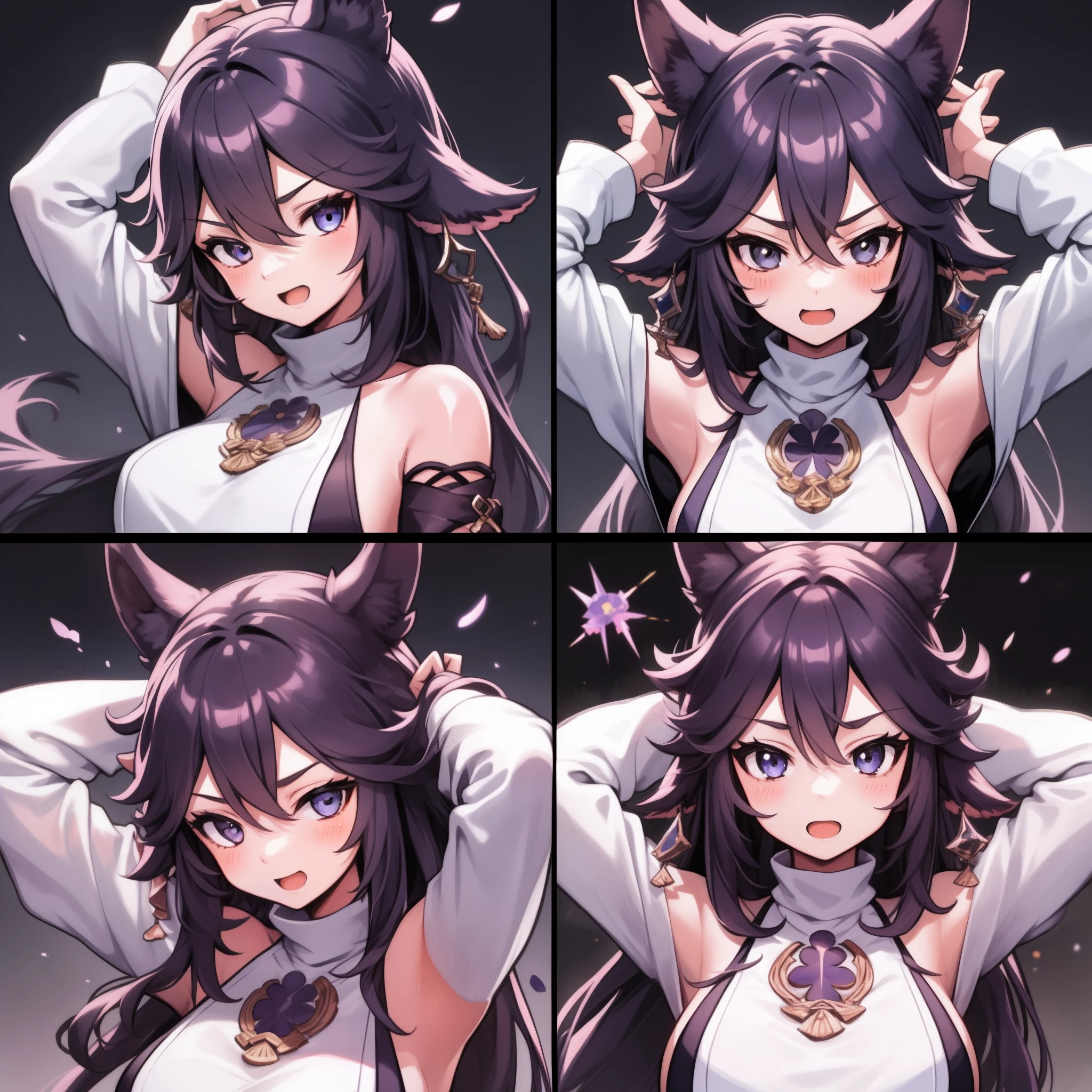 1 Cute Girl,9 tables,9 poses and expressions,Different emotions,10