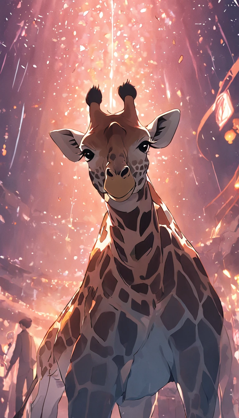 giraffe，8K，High quality