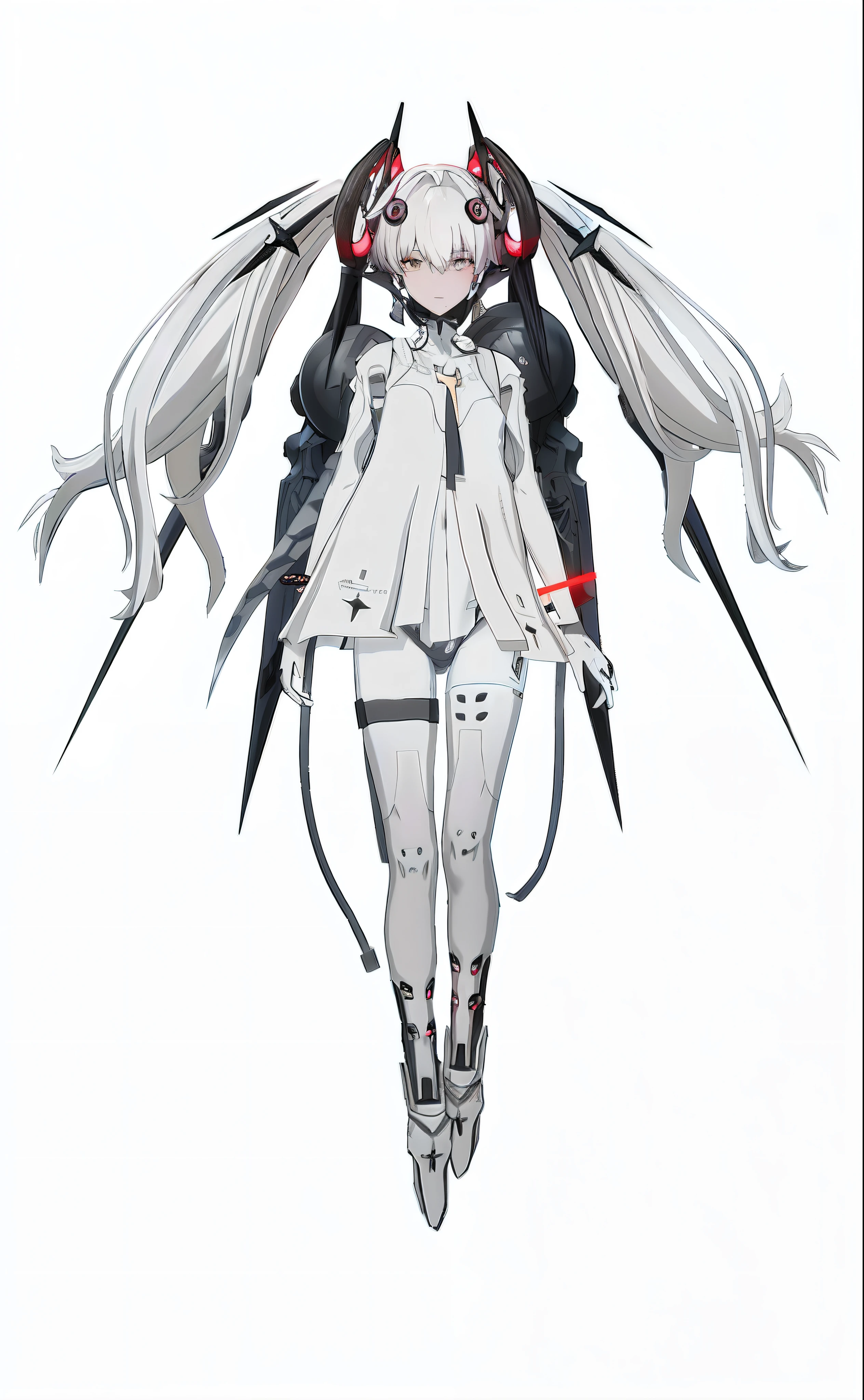 animemanga girl, A scene from the《Battle double Pamish》mobile game, Illustration two-dimensional style, cyborg - girl with silver hair, cyberpunk anime girl mech, 《Battle double Pamish》role, Best anime 4k konachan wallpaper, anime robots, in white futuristic armor, perfect anime cyborg woman