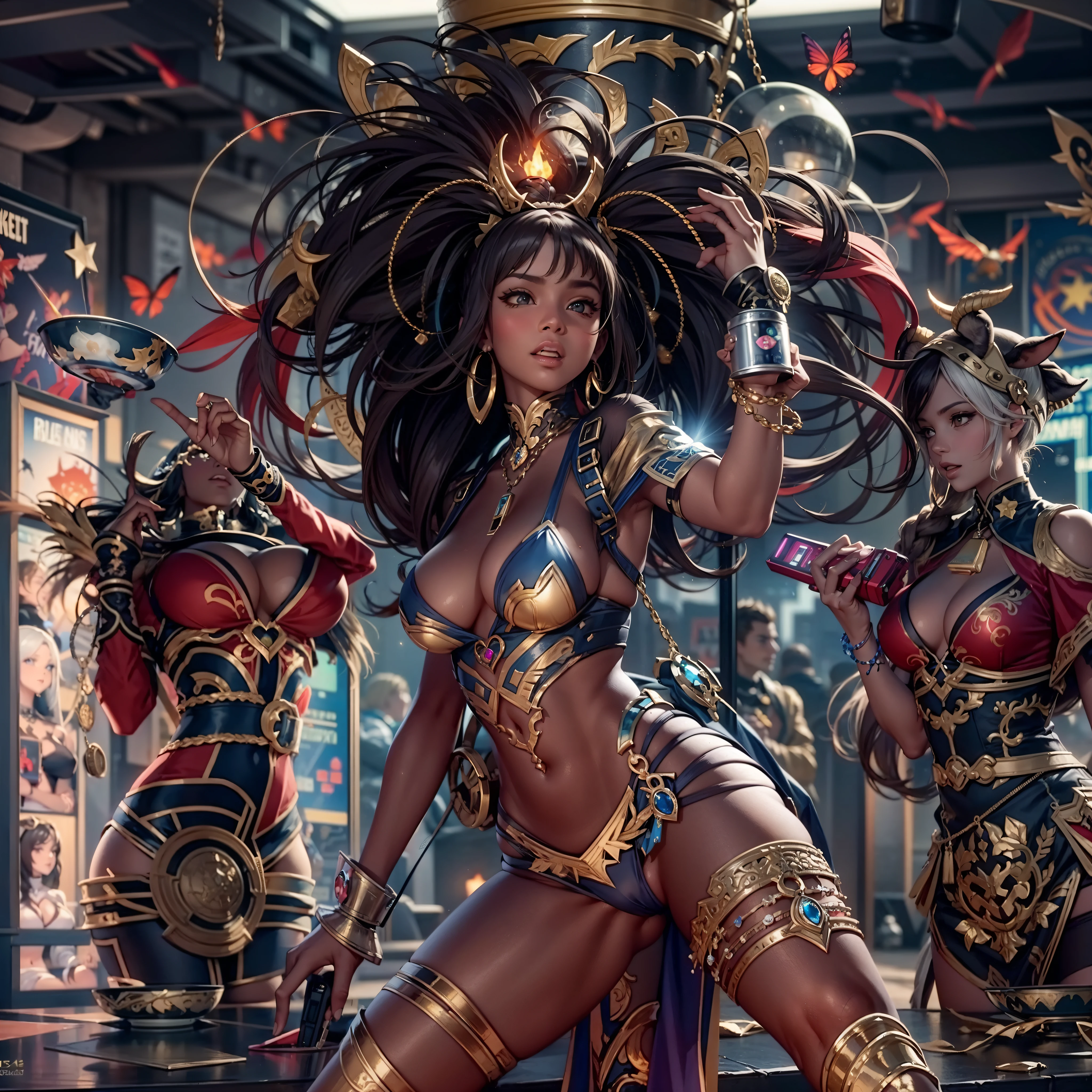 Celia_Rose Masterpiece epic Galaxy Sun space Station Port War equirectangular background 360 Deep Ship female outfits jet-pack hearth outdoor USA Flag star Will-o'-the-wisp contre-jours Goddess Pilots "Heavy metal" Devastating cyberpunk "Luis Royo" dazzling Admiral Marshall richly decorated Cosplay Royale Africa women "Celia Rose Gooding" cow-girl "Nyota Uhura" sundrop ultra_Sharpness intricate ultra pro-photorealists optimal ultra high_quality perfection Accuracy reflexes ultra high-Resolution ultra high-detail max volumetric lightning graduate improved Octane_render number_rendues UHD XT3 64K 32K 16K 8K DSLR HDR unrealengine5 saturate shadow analogique 3dcg symmetrical sexy body athletic skin tanmed saharian african hairstyle dreads kilimandjaro cheekbones effects embarrassed redderer eyeliner indigo ultra beautiful eyes sapphires dark pupils black brown retina lazulis iris turquoises mouth open teeth gorgeous obvious smiles fringes ecstatic floating jacket quirky fixed eccentric cape levitating shoulders-off shirt lace clavicles white papillotes embroidered breasts points satin corsait sundrop thick felther felt skirt matching spinels loose swinging navel waist revealing belts-Chastity heart diamond padlock Gold silver agate pubis reveal scarlet pubis-hairy silks garters snaps thighs legs boots steel gothic thick onyx magic ruby invokes Bees incandescent CGSCOSITY flowering invoke monster Crystalline Queen_Bee Micro Recorder flash (EOS R6 135mm 1/1250s f/2.8 ISO400) Phaser shoot Canon-ion opale mannequins sexual lovely glass straight armor heavy chrome flat sensor Luminescence rune lava bands engravings Tourmaline glyph plasma fathoms brass chef-d' Michelangelo armoirie earth navy tattoo "Bruce Weber" sex girls naked nsfw varied multi etc.