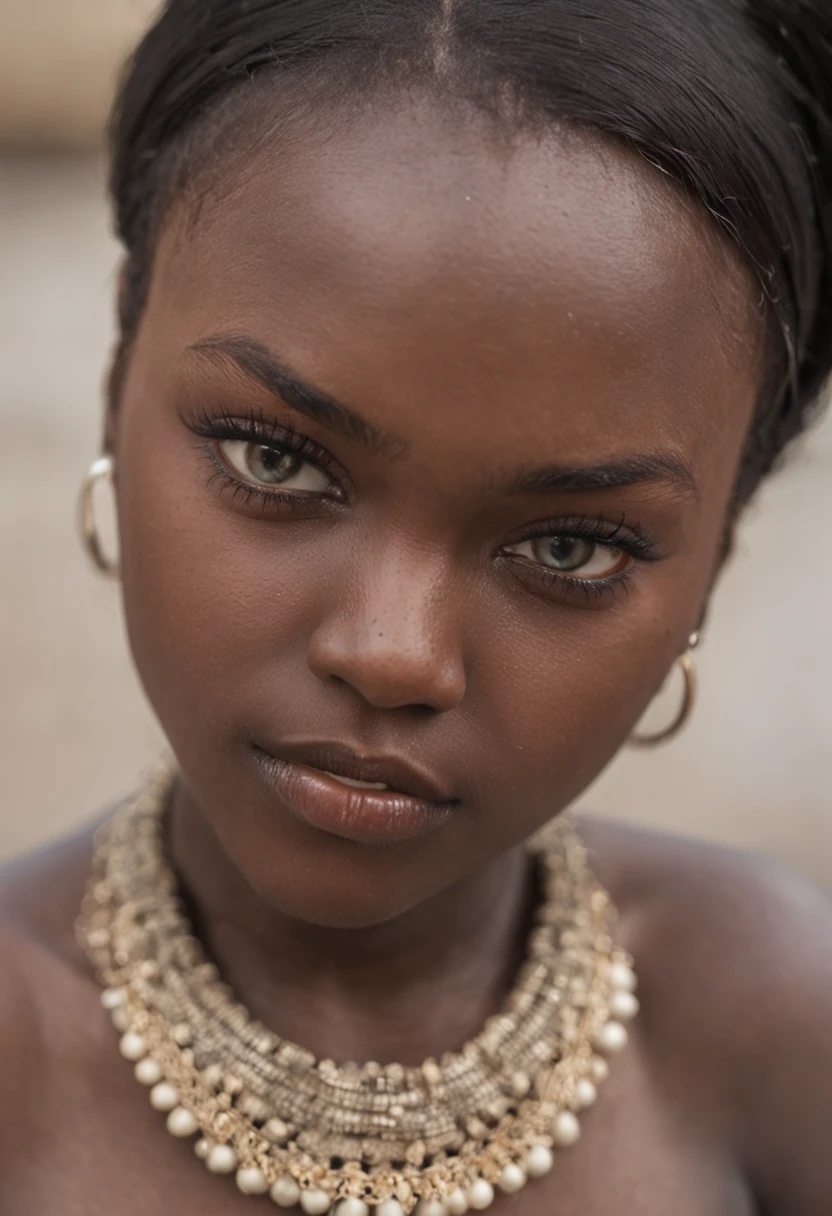 African、drooing eyes、20yr old、blacks、 fat girl、Grumpy face