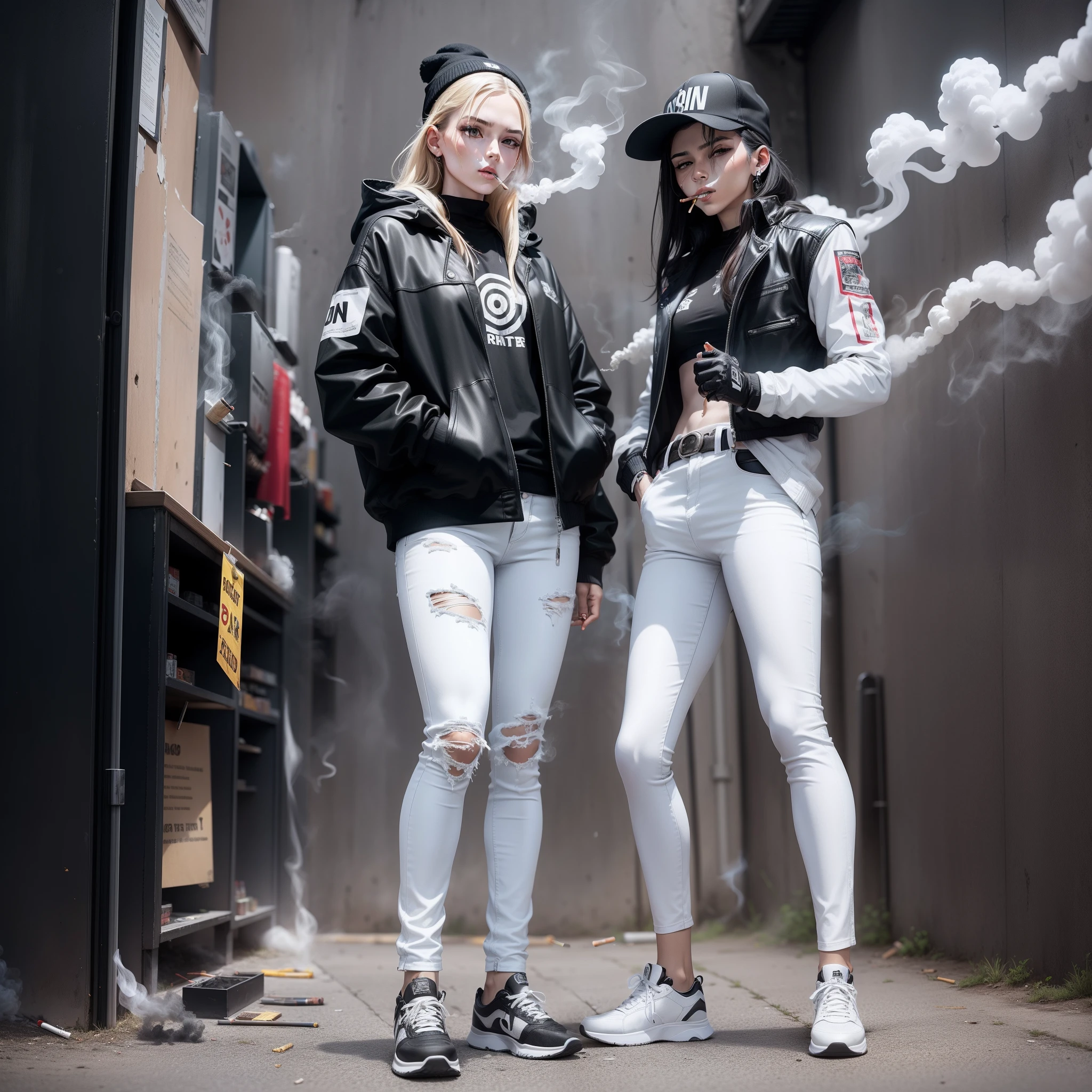 smoke a cigarette, tobacoo