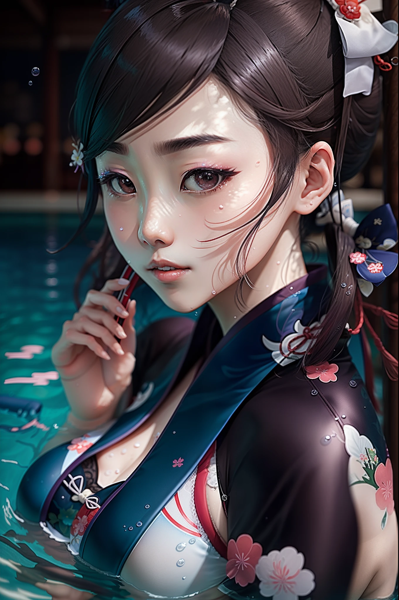 Genshin Noelle，swim wears，比基尼