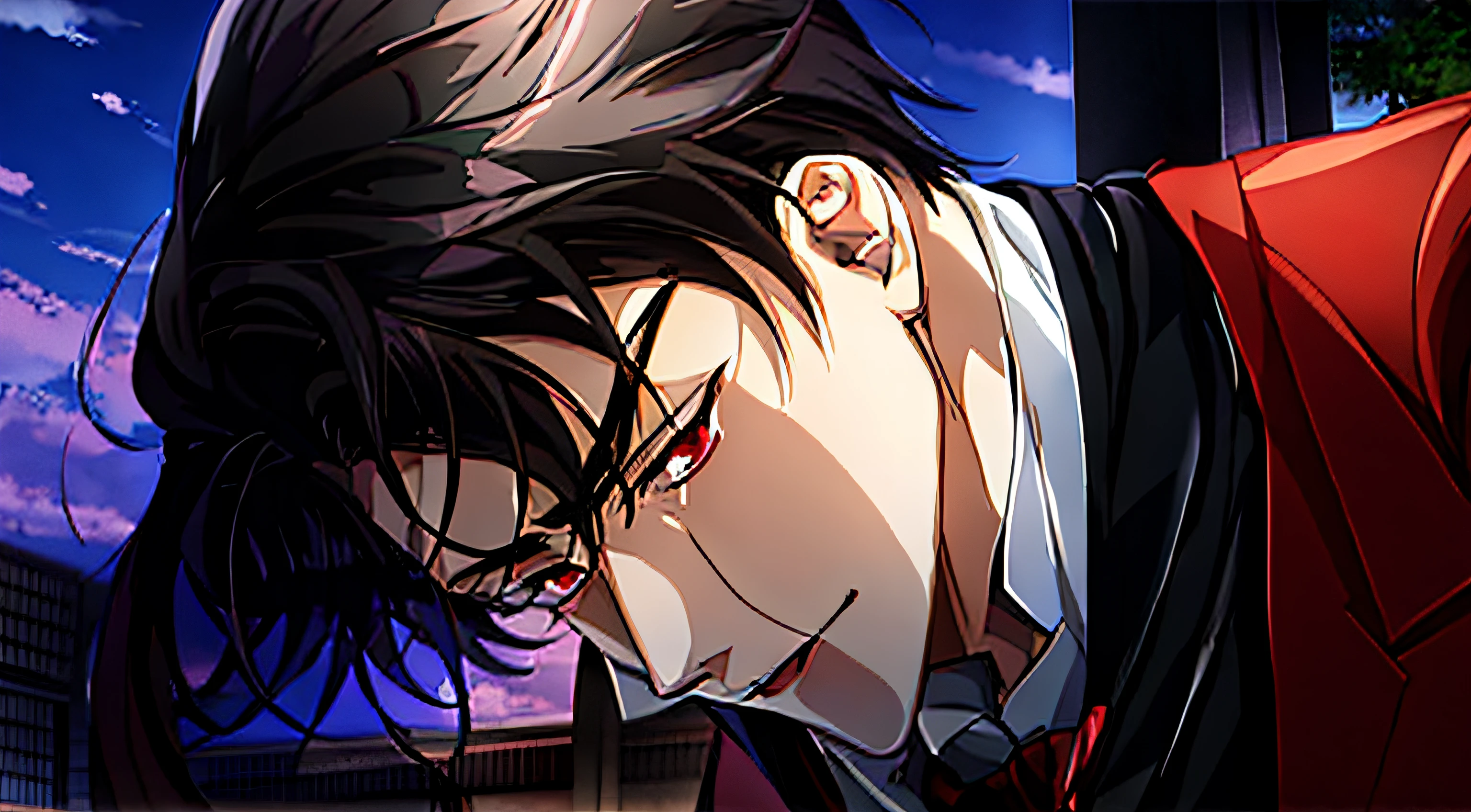 anime male hen with black hair looking down, Levi Ackerman, Anime handsome man, Digital anime illustration, Edward, Beautiful anime pose, Anime portrait of a handsome man, Handsome boy in Demon Slayer art, handsome, yaoi , Also, Advanced digital anime art », Shuushuu anime image, snk, Digital manga art, Anime boy