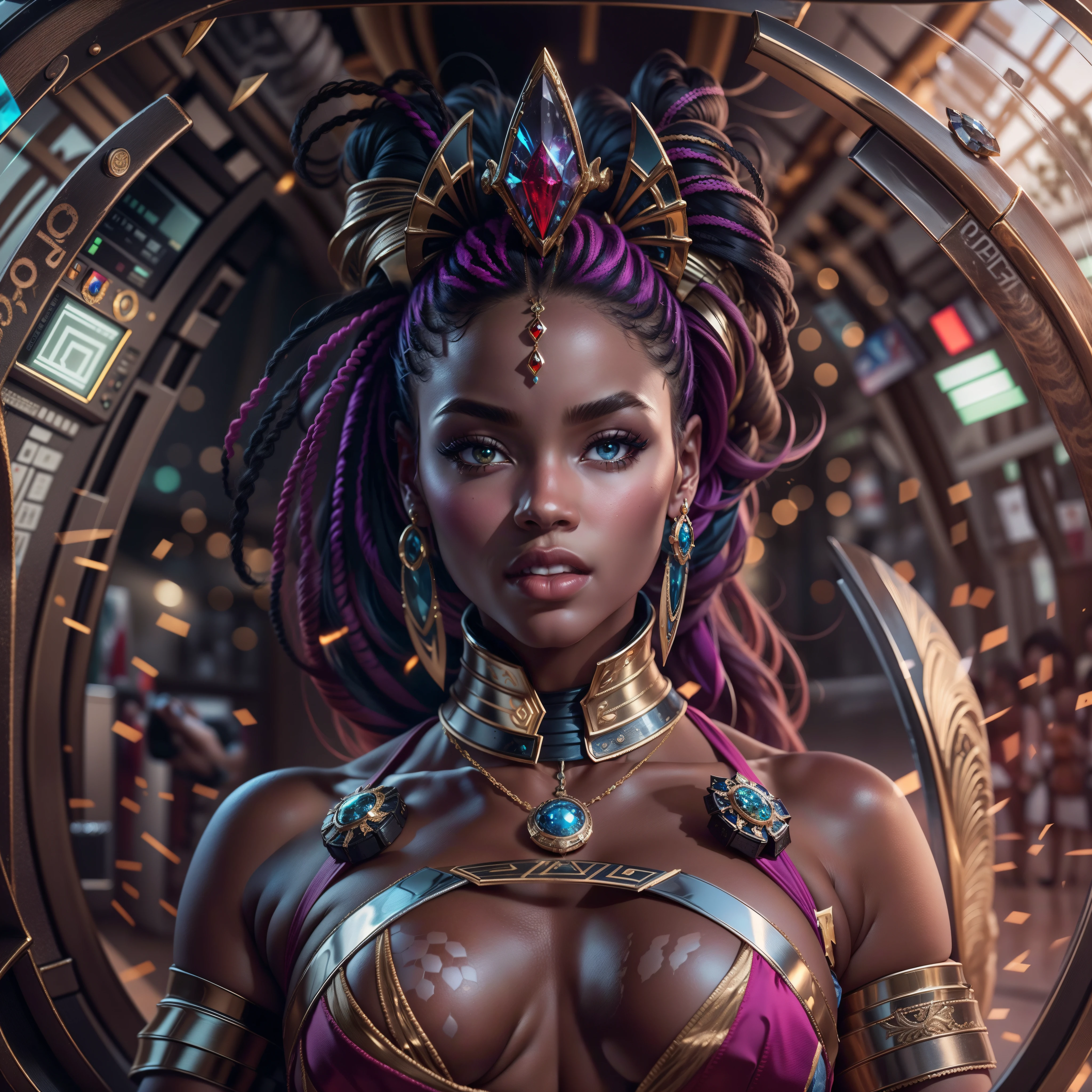 Masterpiece epic Galaxy Sun space Station Port War equirectangular background 360 Deep Ship window Celia_Rose_Gooding female outfits jet-pack hearth outdoor beholder USA Flag star Will-o'-the-wisp contre-jours Goddess Pilots "Heavy metal" Devastating cyberpunk "Luis Royo" dazzling Admiral Marshall richly decorated Cosplay Royale Africa women cow-girl "Nyota Uhura" sundrop ultra_Sharpness intricate ultra pro-photorealists optimal ultra high_quality perfection Accuracy reflexes ultra high-Resolution ultra high-detail max volumetric lightning graduate improved Octane_render number_rendues UHD XT3 64K 32K 16K 8K DSLR HDR unrealengine5 saturate shadow analogique 3dcg symmetrical sexy body athletic skin tanmed saharian african hairstyle dreads kilimandjaro cheekbones effects embarrassed redderer eyeliner indigo ultra beautiful eyes sapphires dark pupils black brown retina lazulis iris turquoises mouth open teeth gorgeous obvious smiles fringes ecstatic floating jacket quirky fixed eccentric cape levitating shoulders-off shirt lace clavicles white papillotes embroidered breasts points satin corsait sundrop thick felther felt skirt matching spinels loose swinging navel waist revealing belts-Chastity heart diamond padlock Gold silver agate pubis reveal scarlet pubis-hairy silks garters snaps thighs legs boots steel gothic thick onyx magic ruby invokes Bees incandescent CGSCOSITY flowering invoke monster Crystalline Queen_Bee Micro Recorder flash (EOS R6 135mm 1/1250s f/2.8 ISO400) Phaser shoot Canon-ion opale divine mannequin sexual lovely mirror reflection glass straight heavy armor chrome flat sensor Luminescence rune lava bands engravings Tourmaline glyph plasma fathoms brass chef-d' Michelangelo armoirie earth navy tattoo "Bruce Weber" sex girls naked nsfw varied multi etc.
