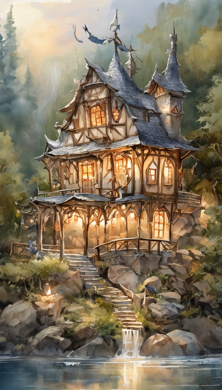 There is a small transparent house made of crystal,Crystal glass transparent white,Transparent details,All are transparent crystals, with highly detailed, A masterpiece of exquisite detail, mid closeup, with intricate detail, astonishing detail, Incredibly realistic, beautiful with detail, vivid and detailed, accurately depicted, detailed scene, - h 1 0 2 4, -h 1024, - H 768, -H 768, - H 7 6 8, lit up, detailled image, -h 512, magical scene, -h 704, - H 7 0 4, Barn