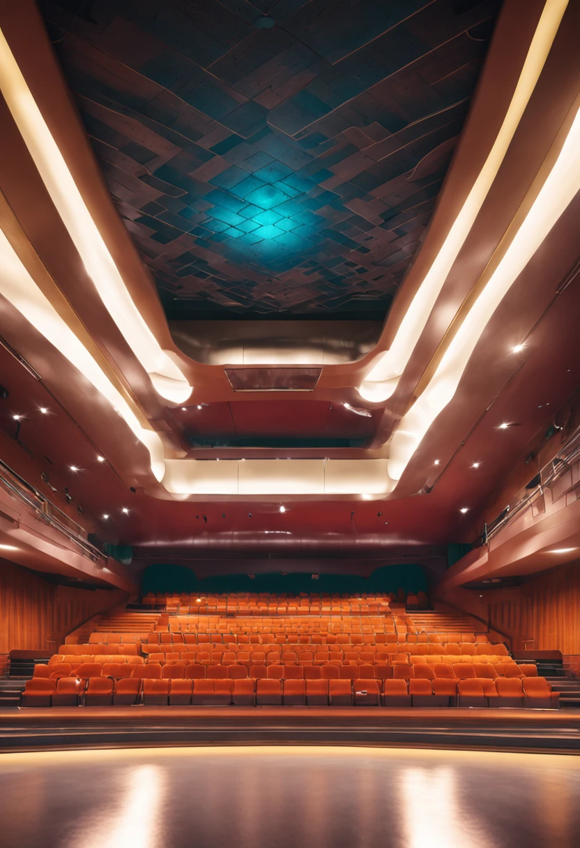 Auditorium for modern lecture