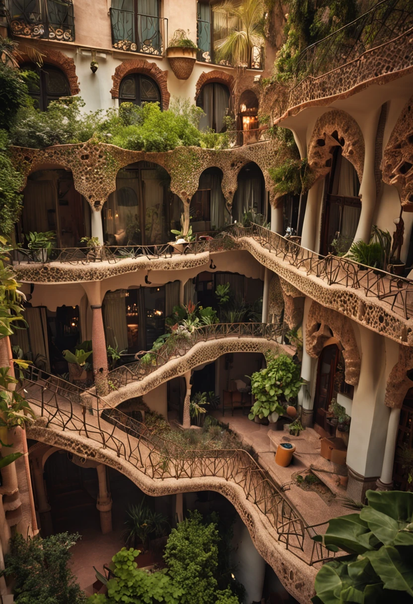 Gaudí's Hanging Gardens