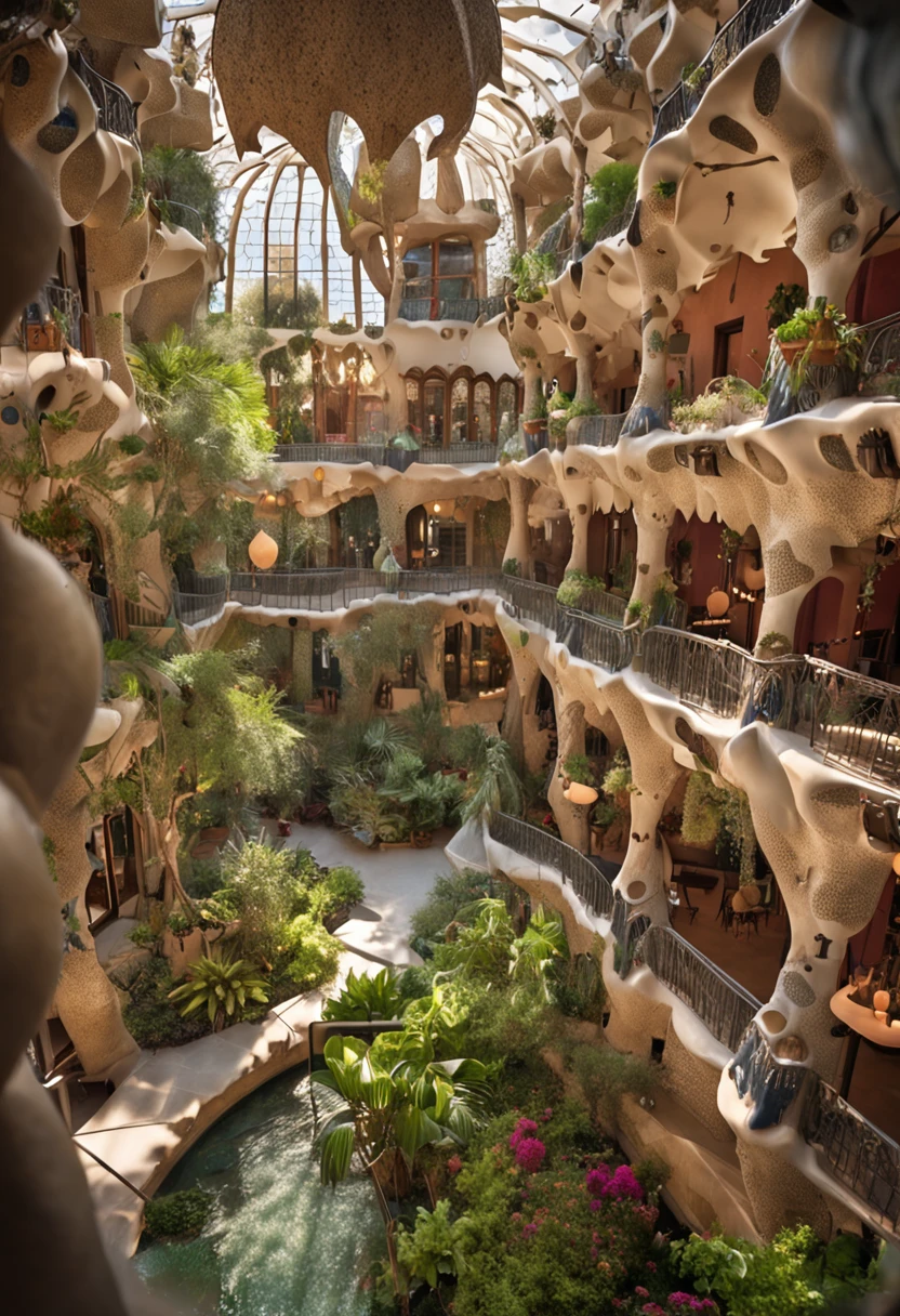 Gaudí's Hanging Gardens