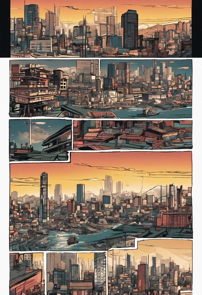 Edo cityscape、SF