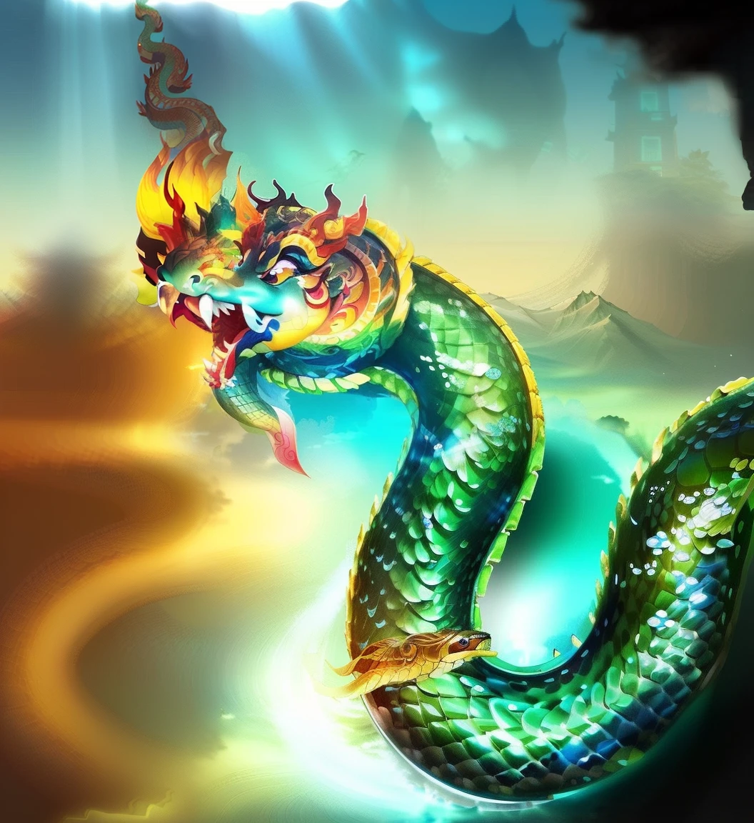 Blue otter sitting on a rock beside a flower under water., snake, naga-tirr, snake, serpentine water monster, blue dragon, Blue Desinn, cyan chinese dragon fantasy, dmt god, Mythical Creatures, blue scaled dragon, water dragon, Sea snake, Great mysterious winged snake, Ethereal eel, Naga-Hakash