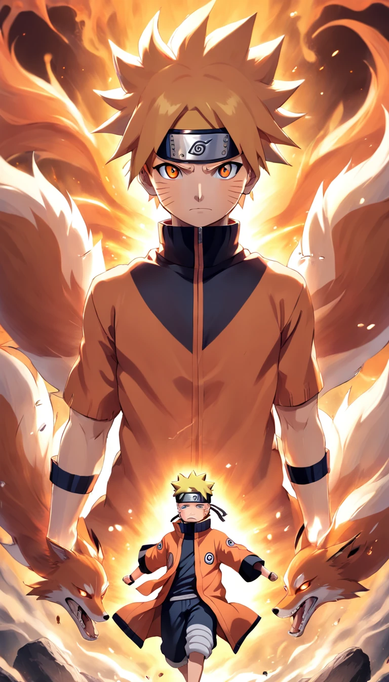 naruto,nine tailed fox.