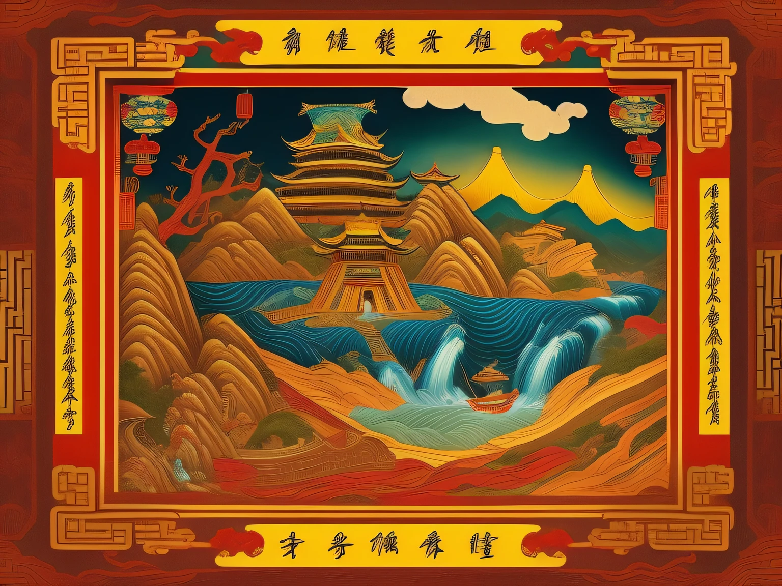 Chinese mythology and stories,Inspired by the classics of the mountains and the sea,A monkey has four ears