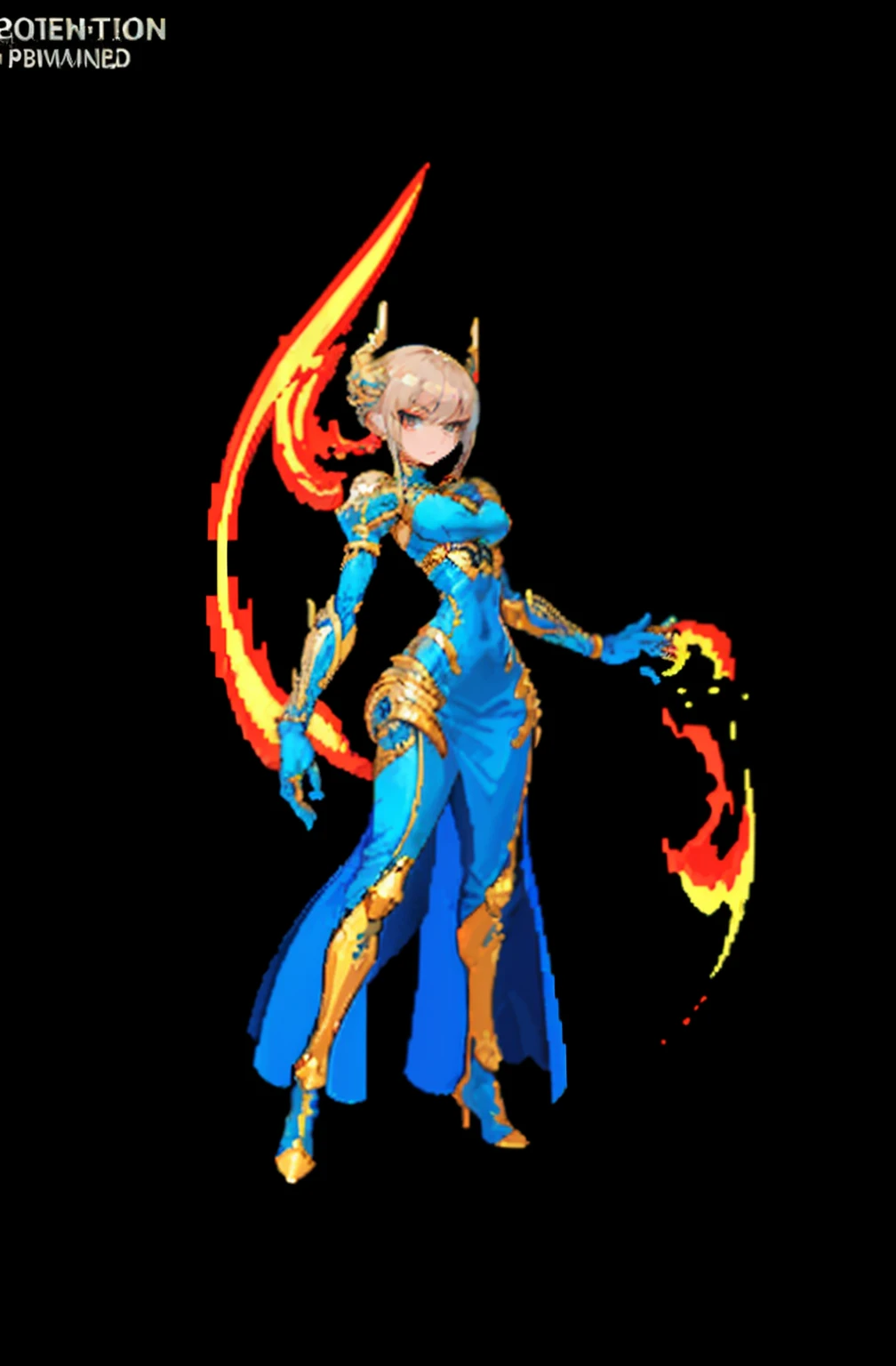 masterpiece, top quality, best quality), pixel,pixel art, Dragon ear, at night,huge and complex technical background,(masterpiece),(detailed),(intricate details),(realistic, photo-realistic:1.1),i1girl,solo,(full body:1.0),blue fire,gear,giant robot,machine,damage armor,glove,machinery suit,(machinery boots),Mecha,science fit,updo,wearing mechanical equipment,nice ,Standing posture of model,Twist your body slightly,(Tall and elegant,slender figure:1.4),Dragon ear ,Dance posture,Sexy posture,Tall and elegant,Metal Takazawa,Gorgeous,Science Filament,(Red and black color case:1.0), (masterpiece, best quality, high quality, highres, ultra-detailed),