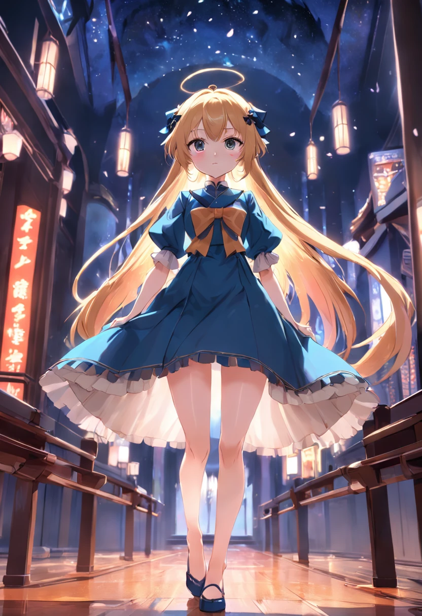 An anime beautiful girl,Royal sister type,Long legs