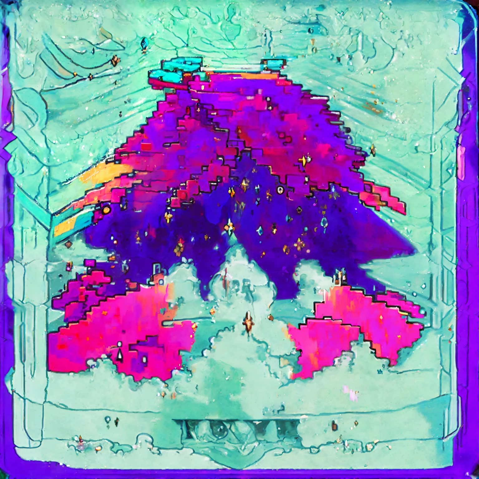 Pink purple hair, ancient wind, 8k, super detail
