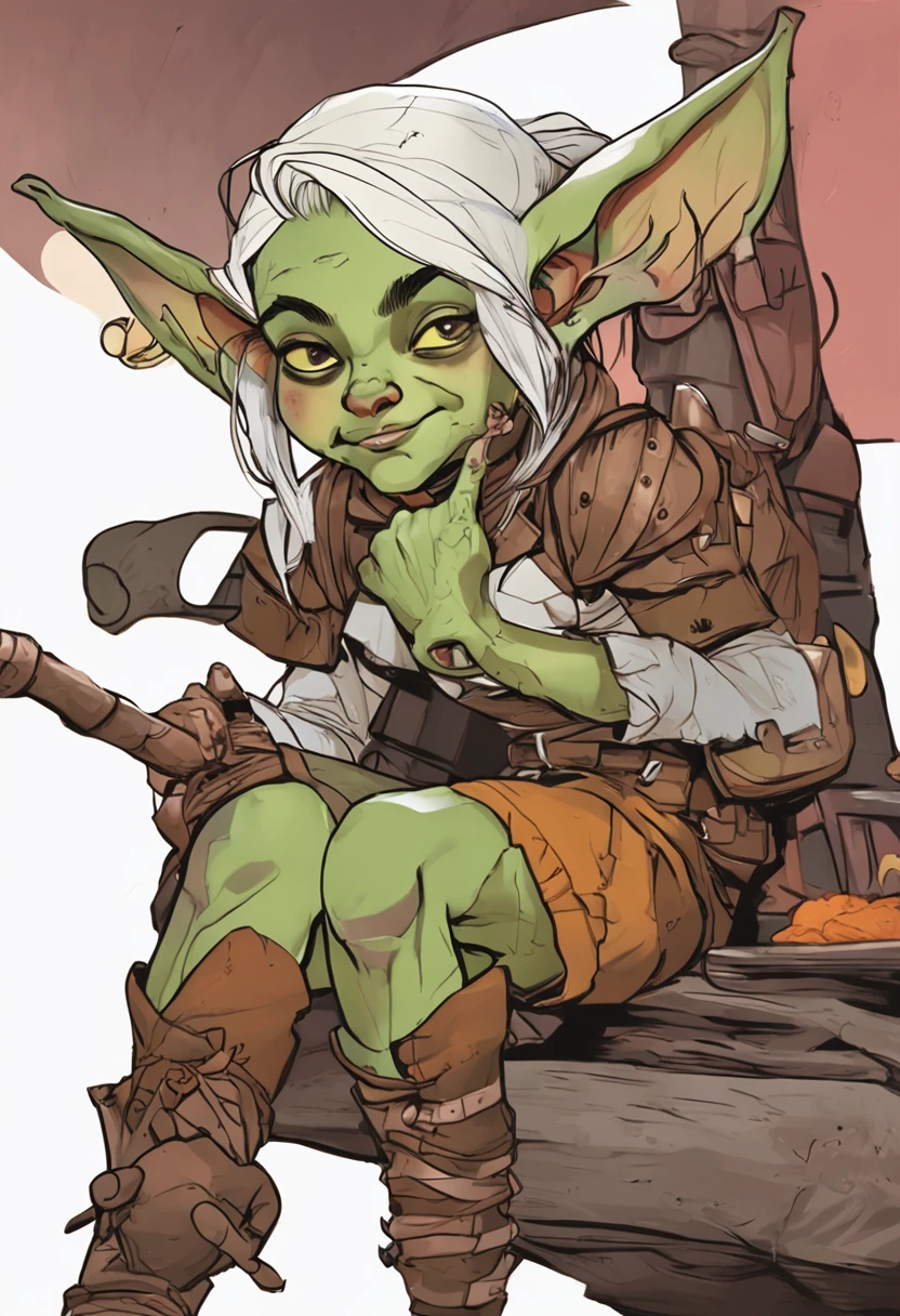 Young Female Goblin Artificer