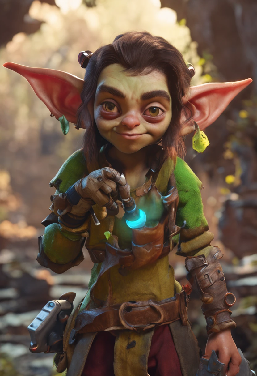 Young Female Goblin Artificer