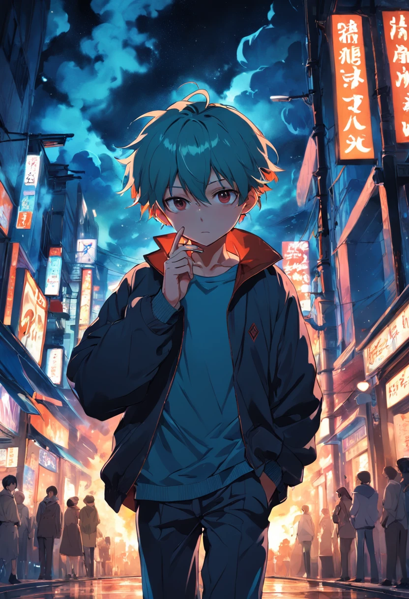 boy ,smoking