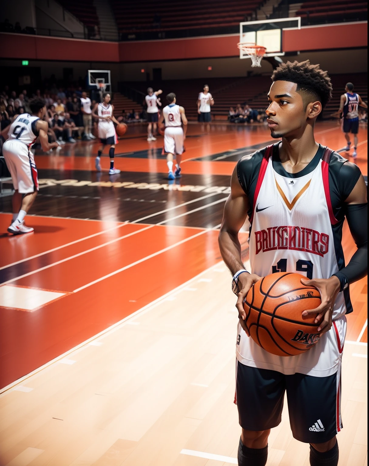 Make it a basketball player