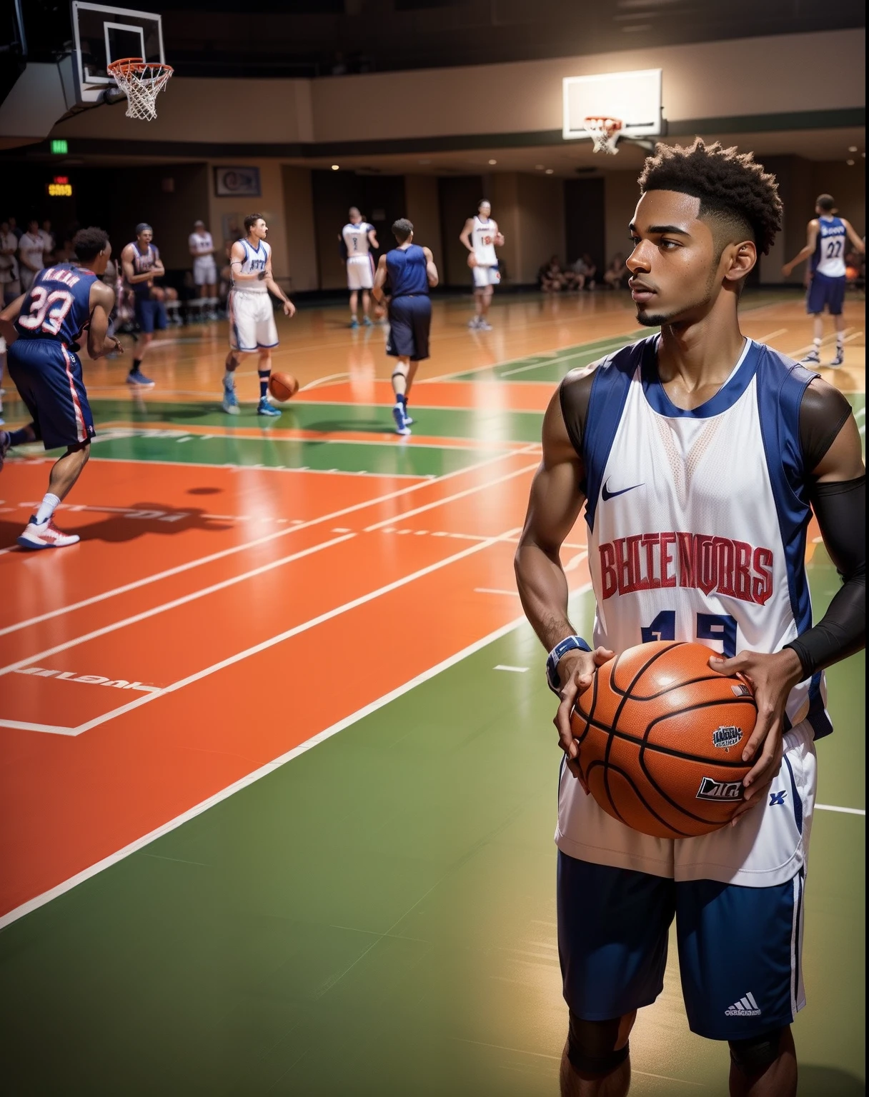 Make it a basketball player